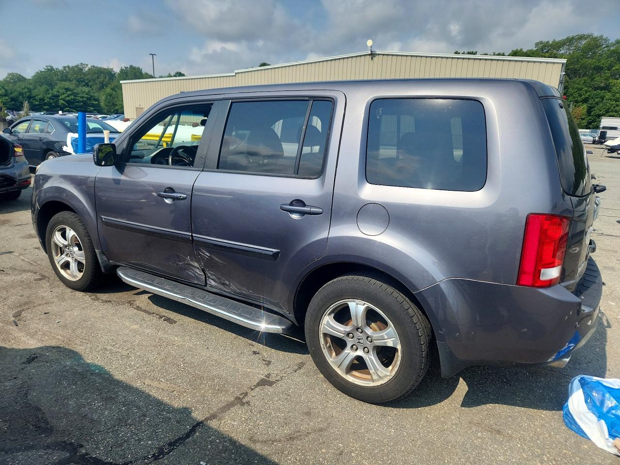 2014 Honda Pilot Ex Серый vin: 5FNYF4H41EB014515