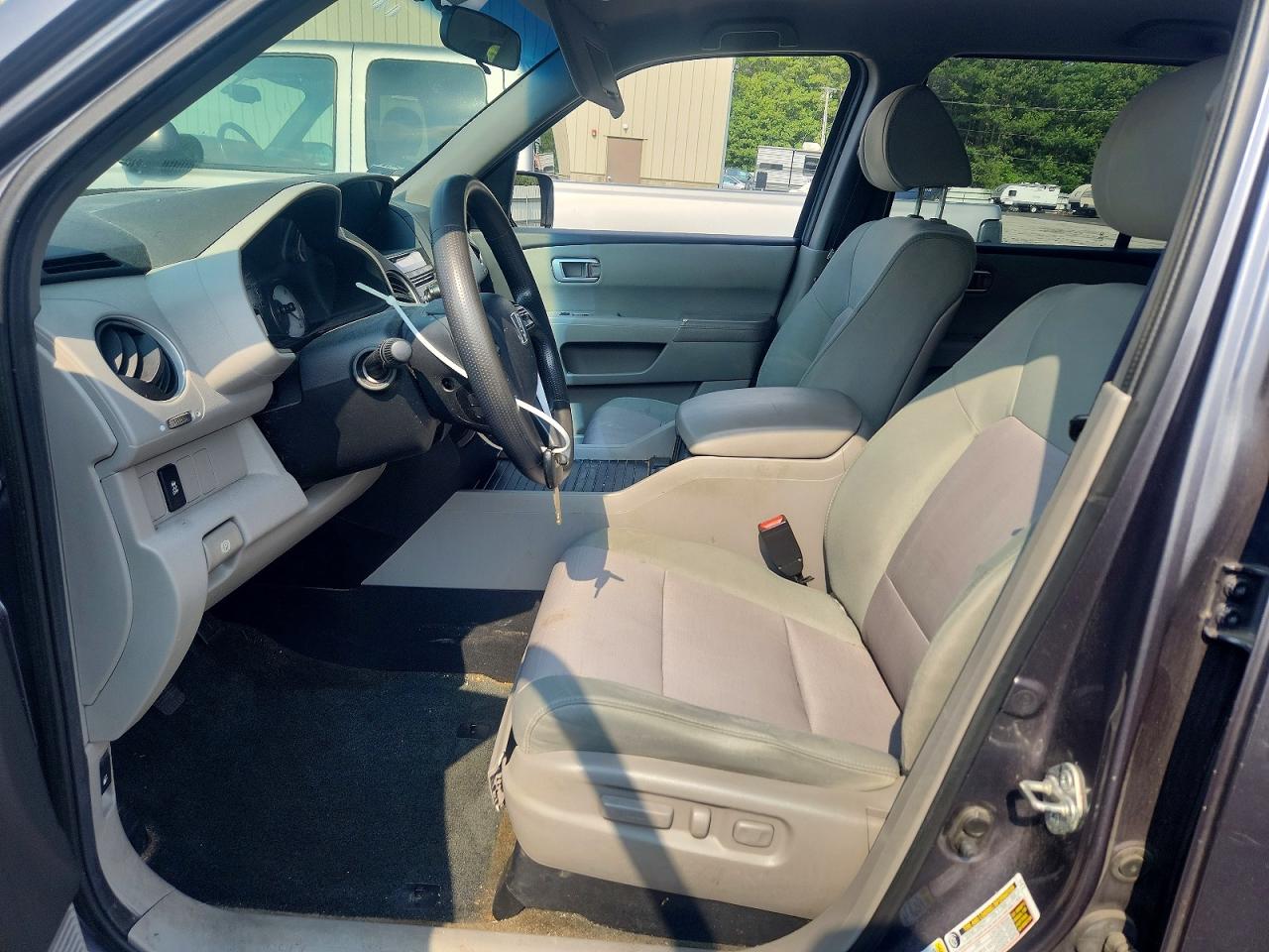 2014 Honda Pilot Ex Серый vin: 5FNYF4H41EB014515