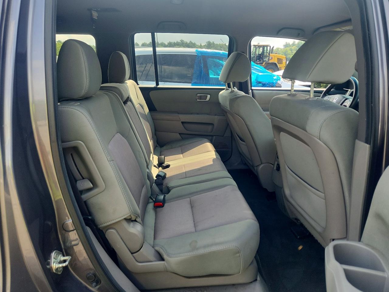 2014 Honda Pilot Ex Серый vin: 5FNYF4H41EB014515