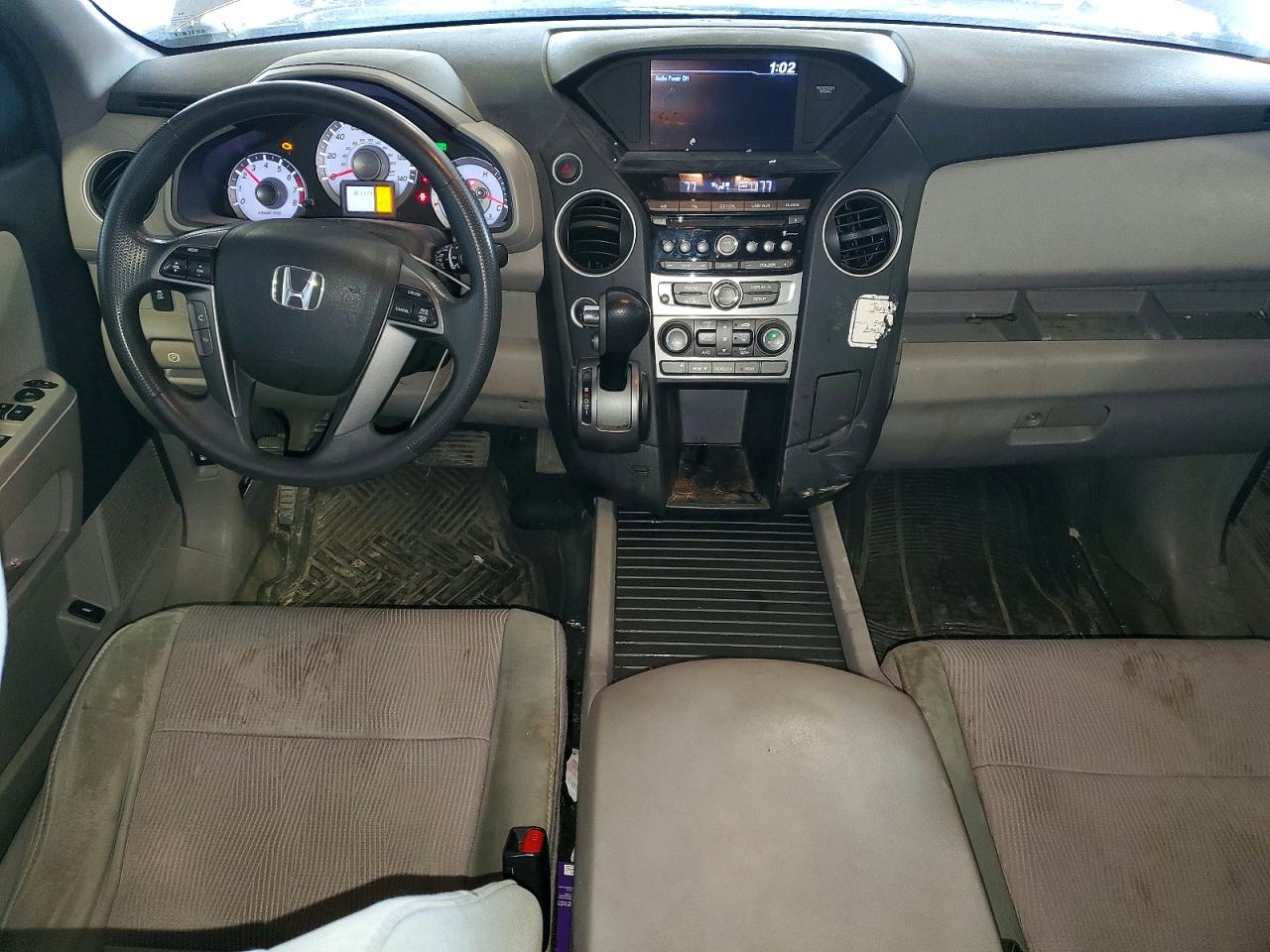 2014 Honda Pilot Ex Silver vin: 5FNYF4H41EB050169