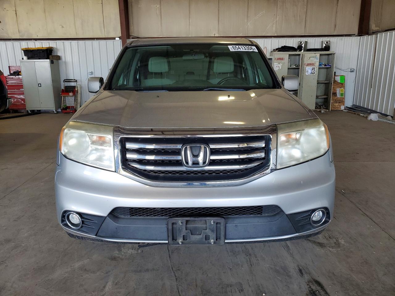 2014 Honda Pilot Ex Silver vin: 5FNYF4H41EB050169