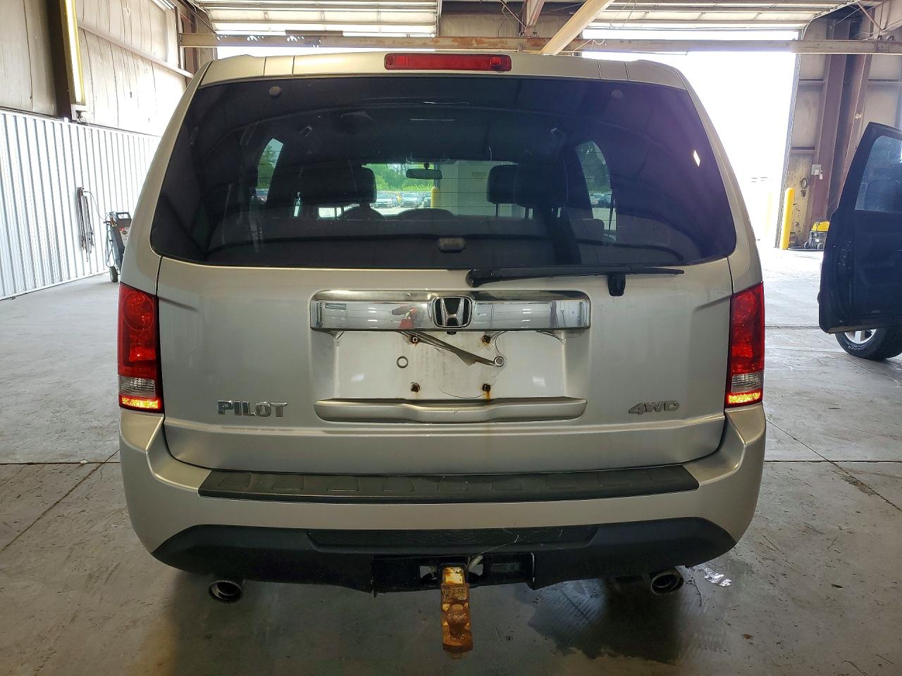 2014 Honda Pilot Ex Silver vin: 5FNYF4H41EB050169