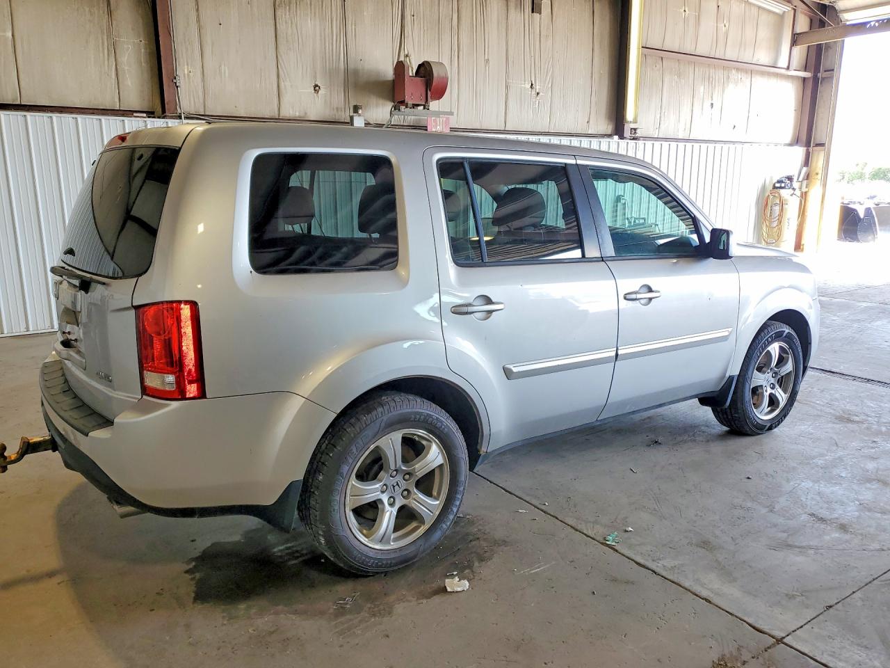 2014 Honda Pilot Ex Silver vin: 5FNYF4H41EB050169