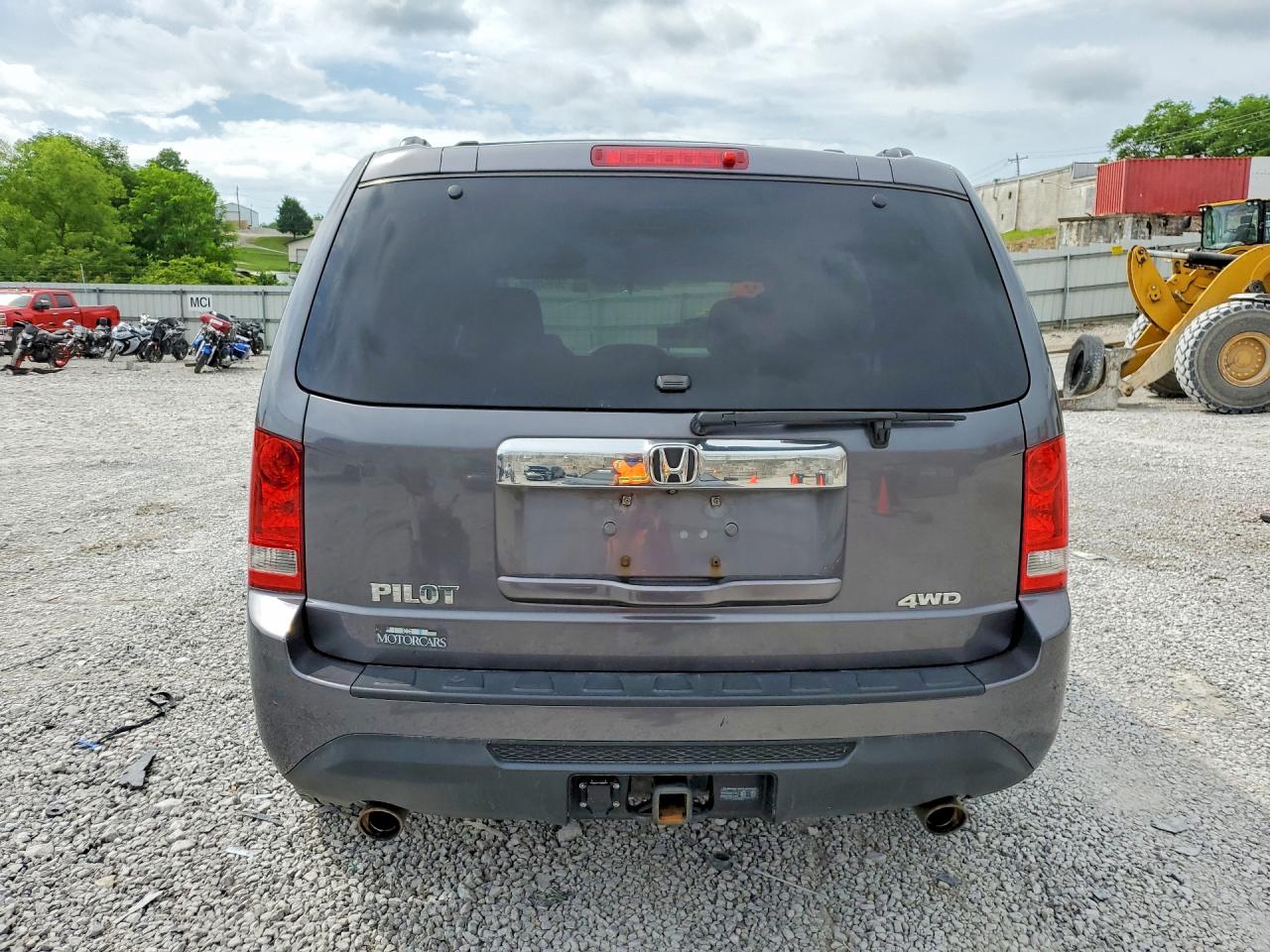 2015 Honda Pilot Ex Gray vin: 5FNYF4H41FB002253