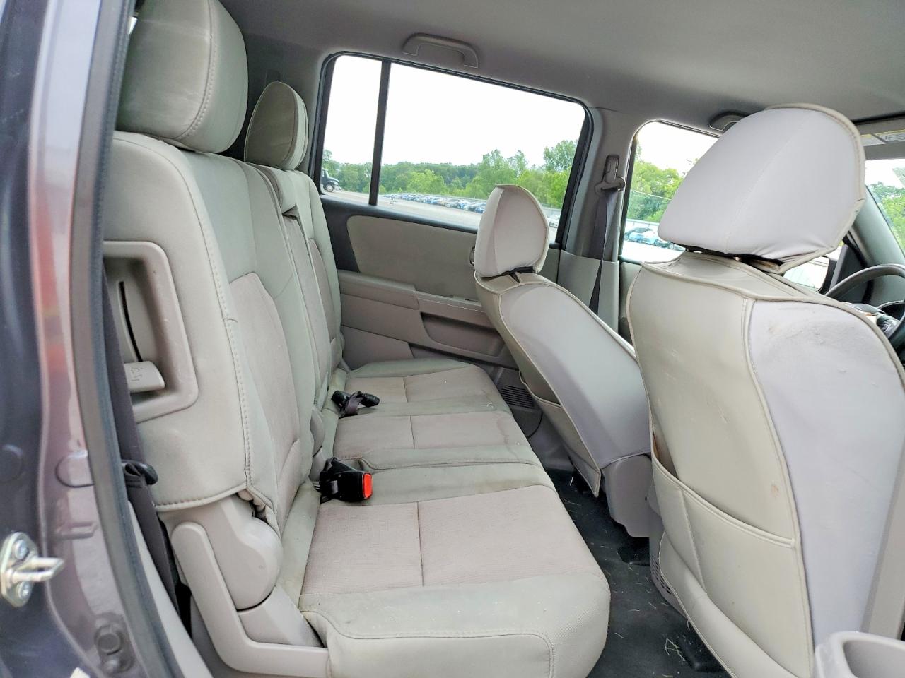 2015 Honda Pilot Ex Gray vin: 5FNYF4H41FB002253