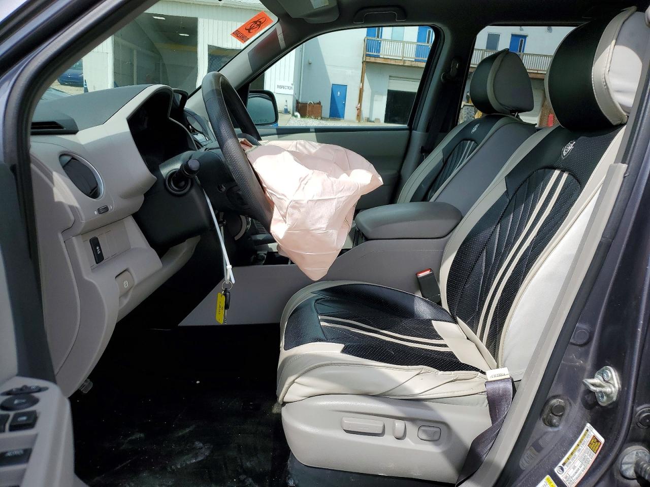2015 Honda Pilot Ex Gray vin: 5FNYF4H41FB002253