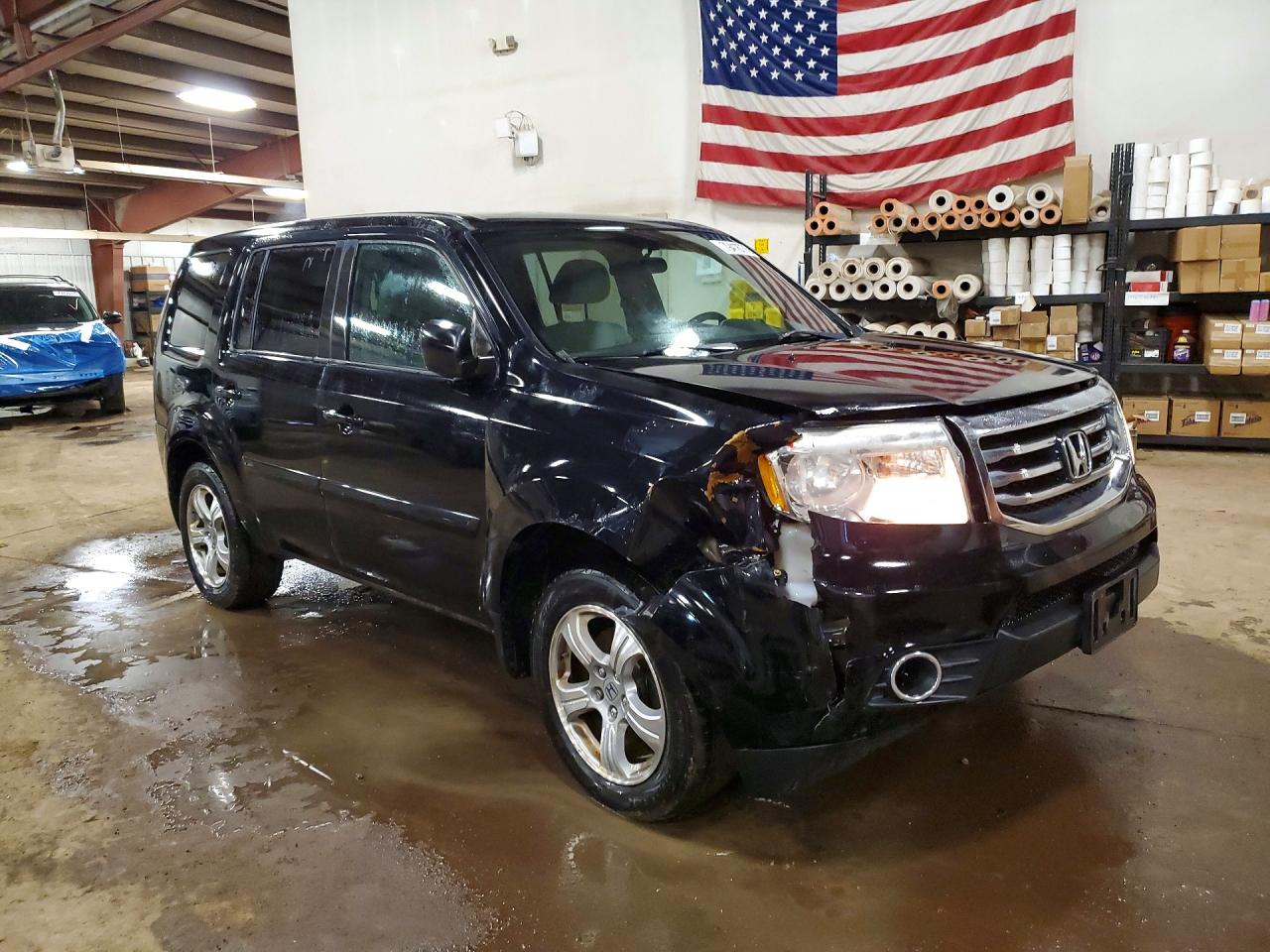 2015 Honda Pilot Ex Black vin: 5FNYF4H41FB029890