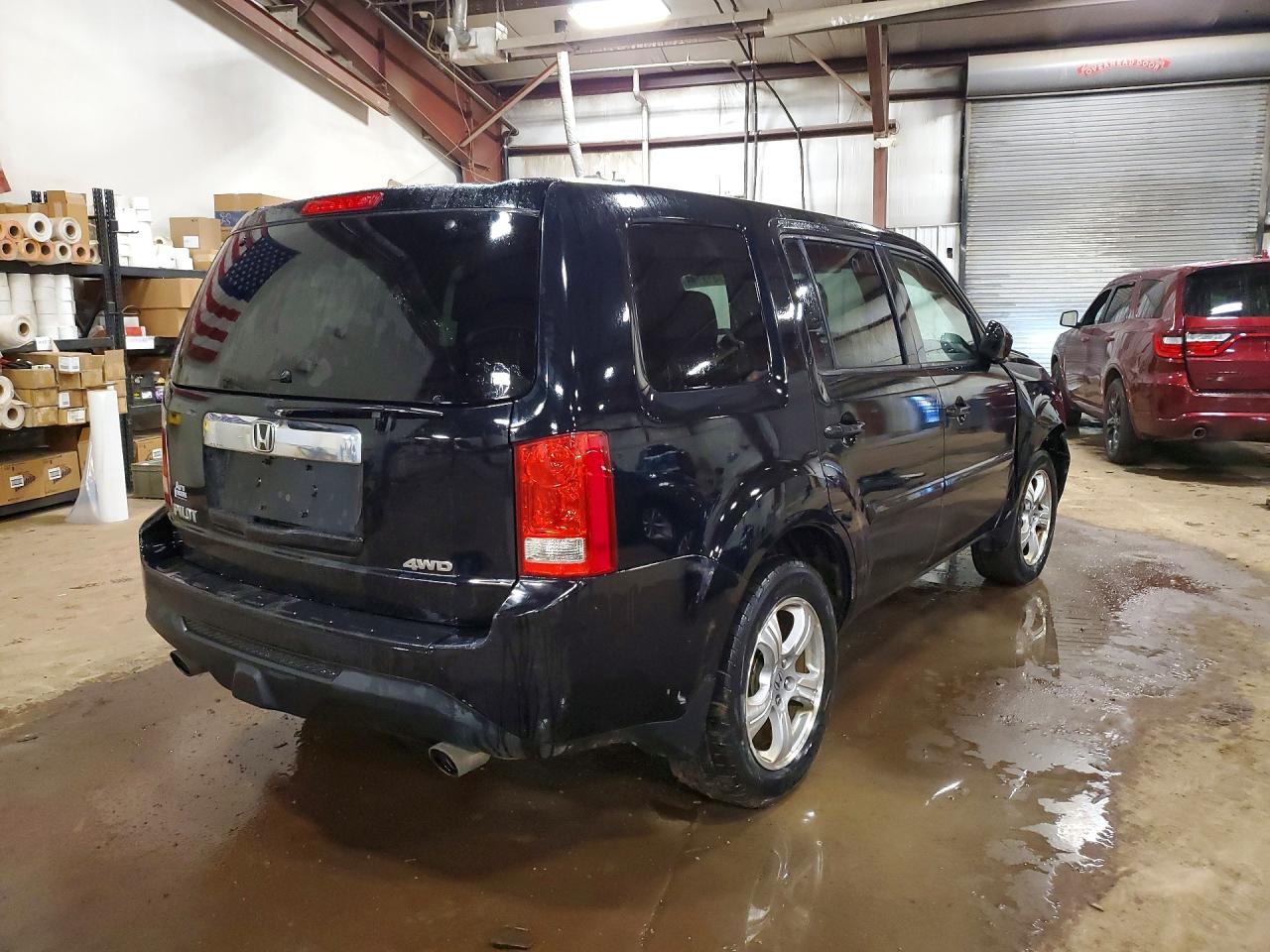 2015 Honda Pilot Ex Black vin: 5FNYF4H41FB029890