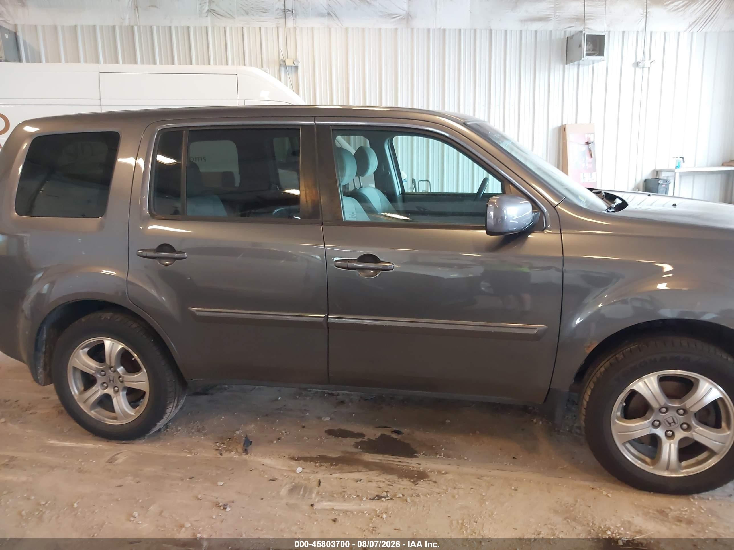 2015 Honda Pilot Ex Gray vin: 5FNYF4H41FB054661