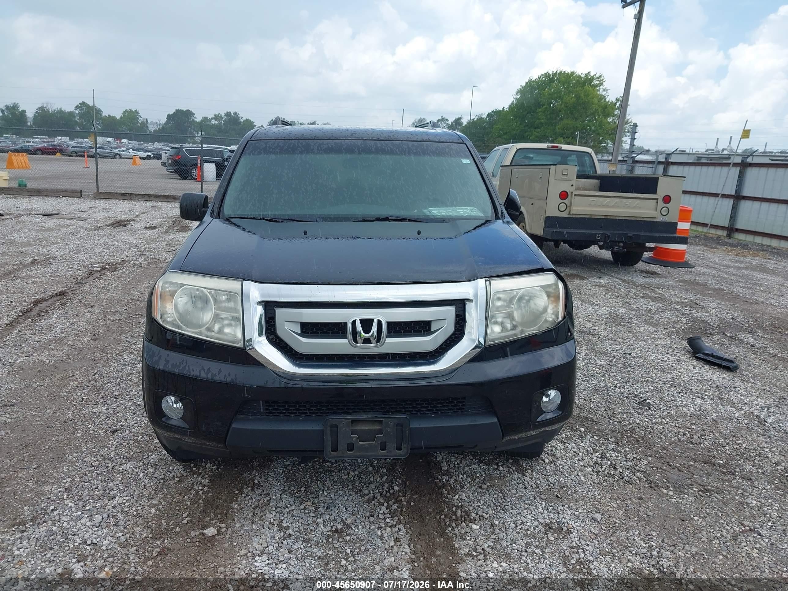2011 Honda Pilot Ex Black vin: 5FNYF4H42BB051259