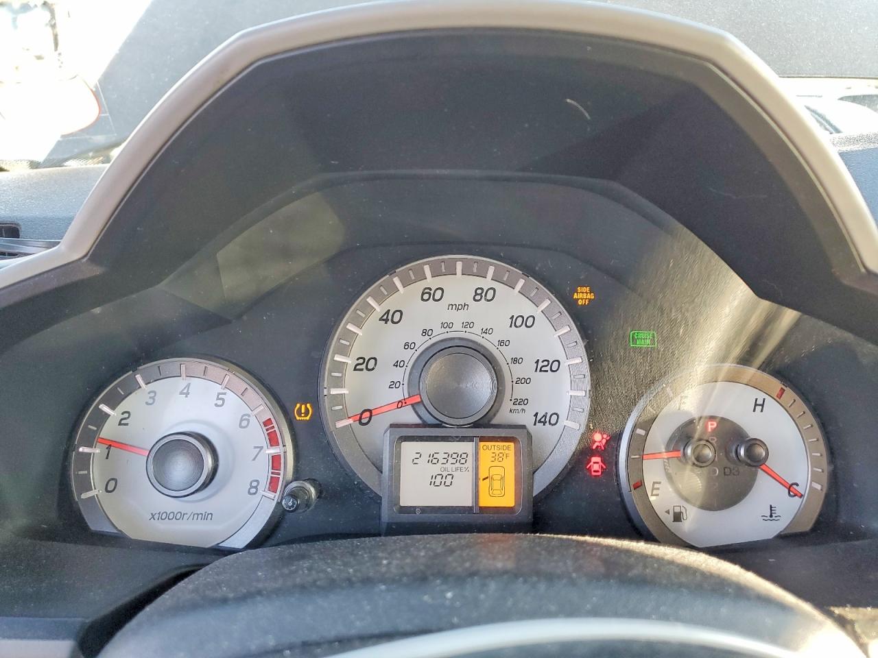 2012 Honda Pilot Ex Серый vin: 5FNYF4H42CB083601