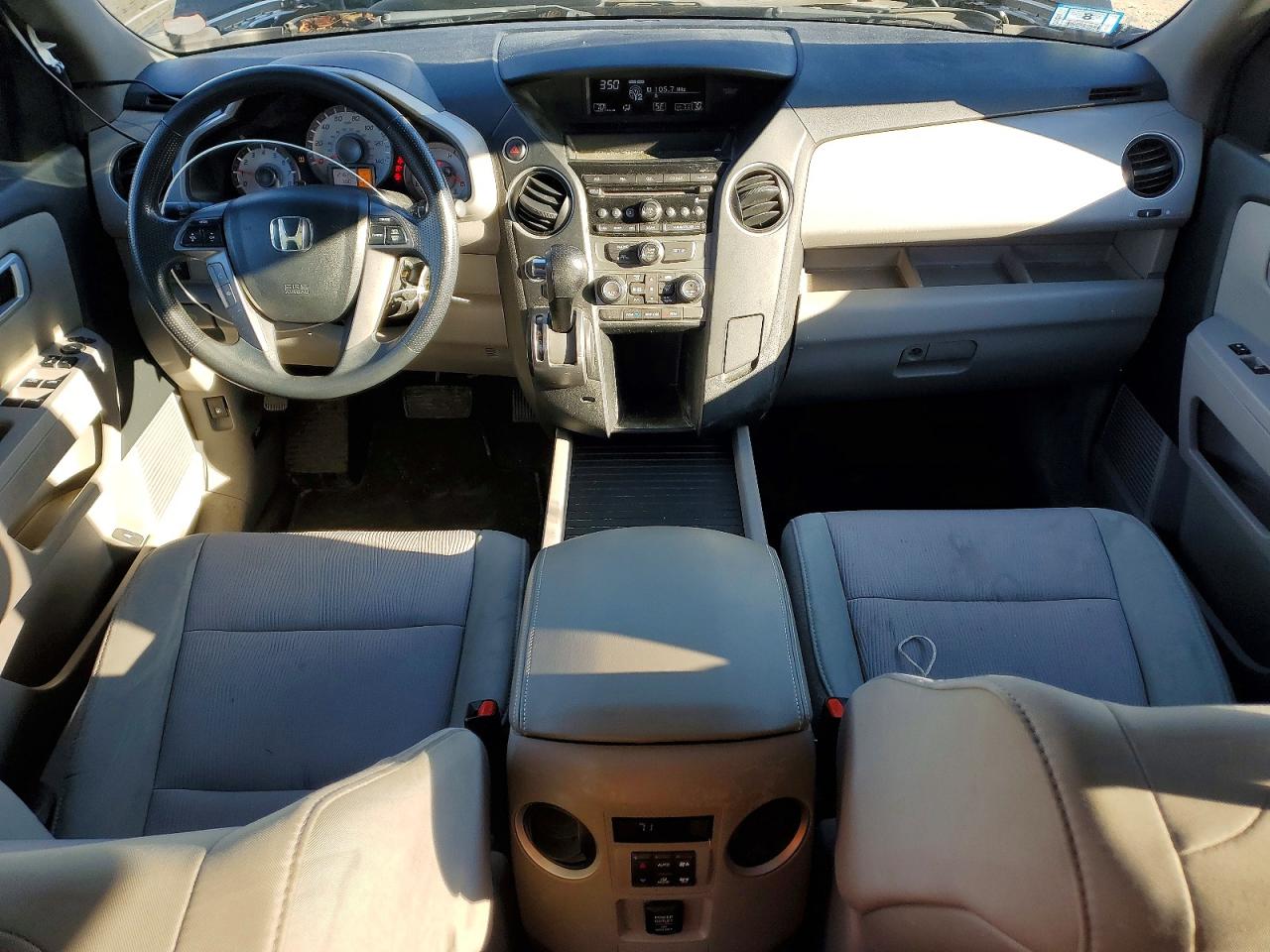 2012 Honda Pilot Ex Серый vin: 5FNYF4H42CB083601