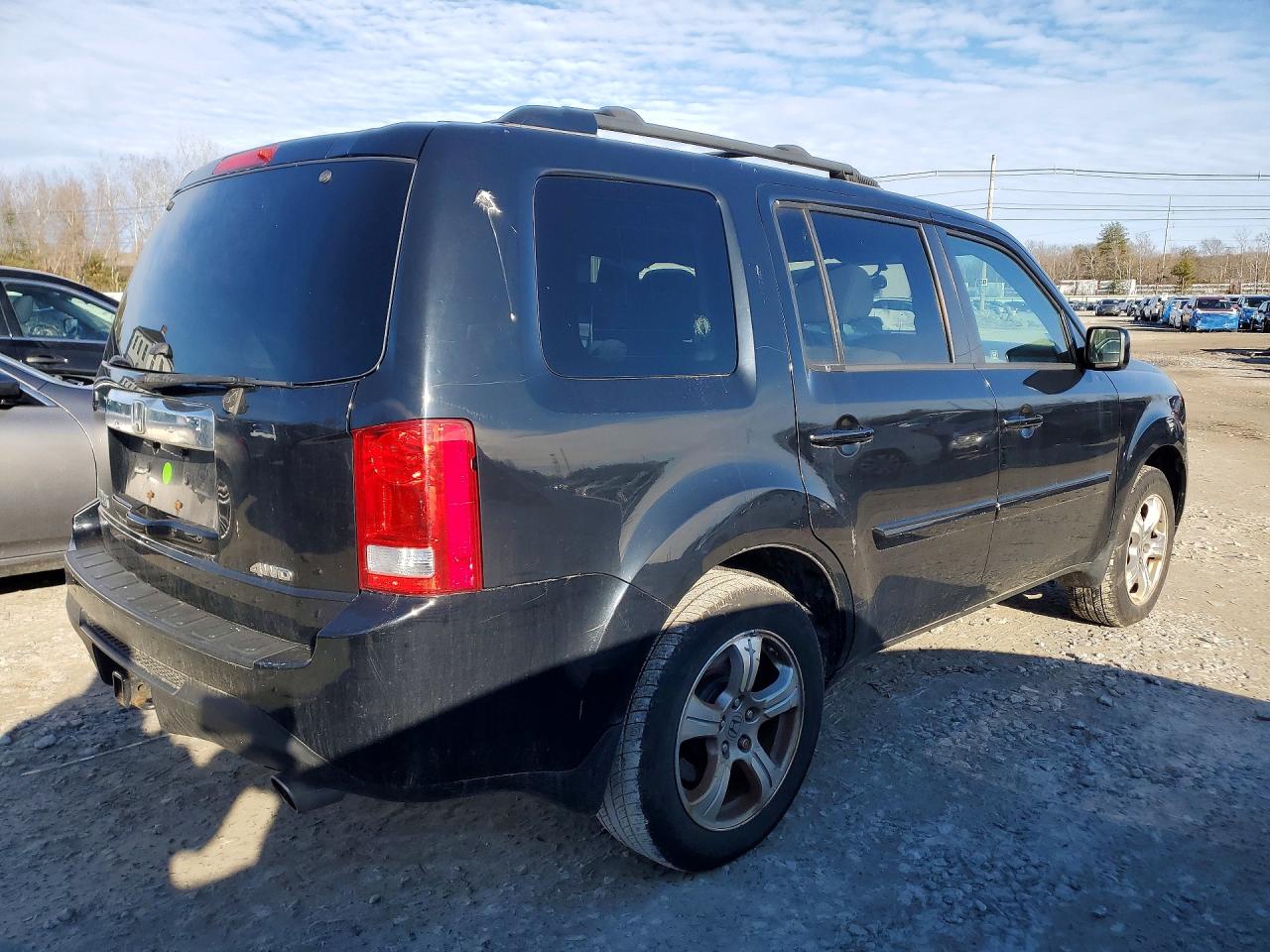 2012 Honda Pilot Ex Серый vin: 5FNYF4H42CB083601