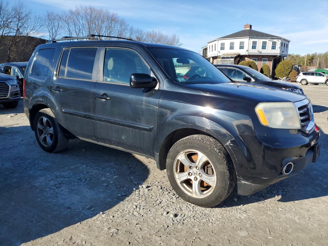 2012 Honda Pilot Ex Серый vin: 5FNYF4H42CB083601