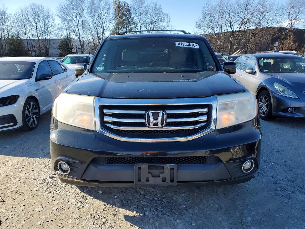 2012 Honda Pilot Ex Серый vin: 5FNYF4H42CB083601
