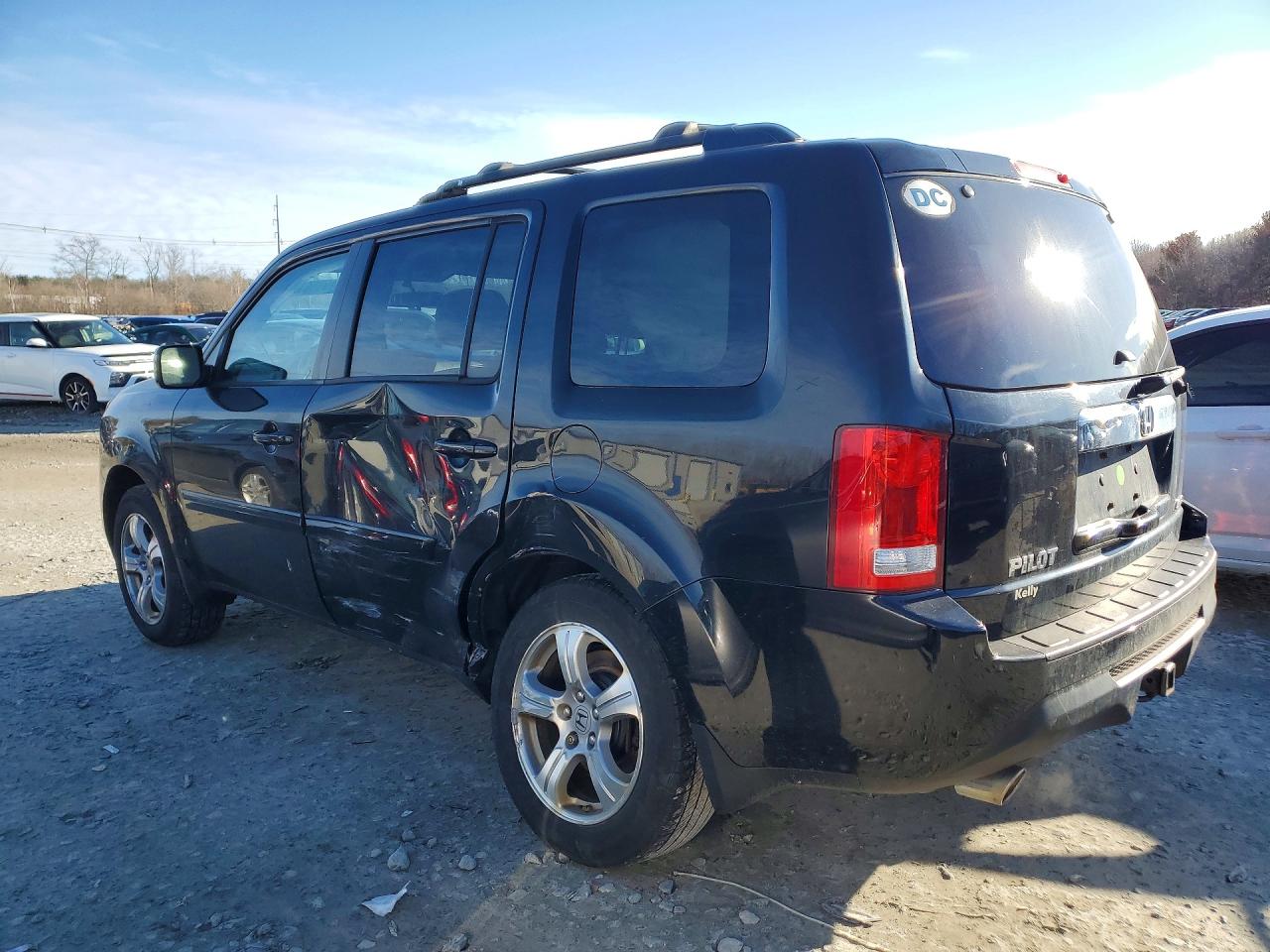 2012 Honda Pilot Ex Серый vin: 5FNYF4H42CB083601