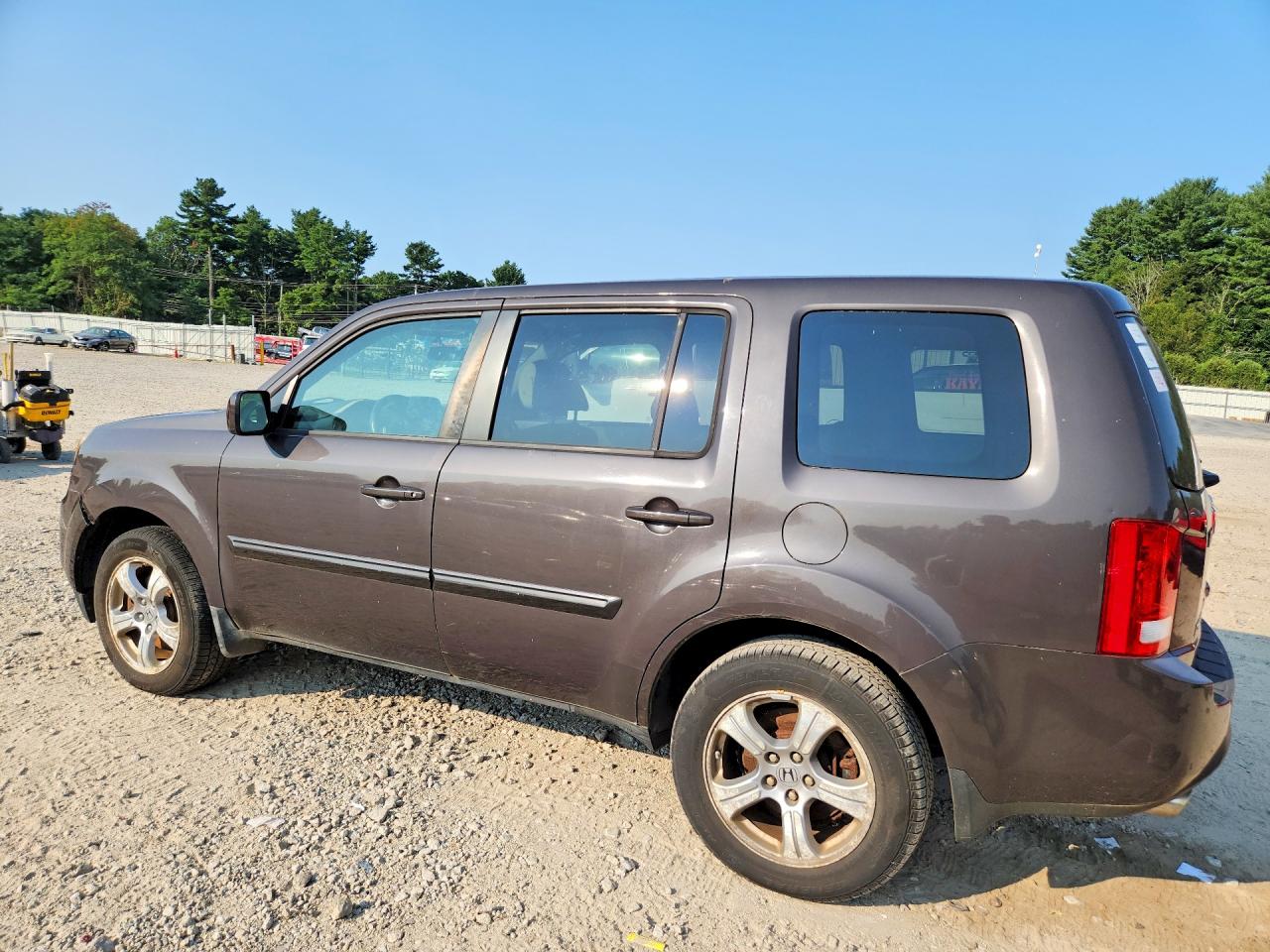 2013 Honda Pilot Ex Gray vin: 5FNYF4H42DB020354