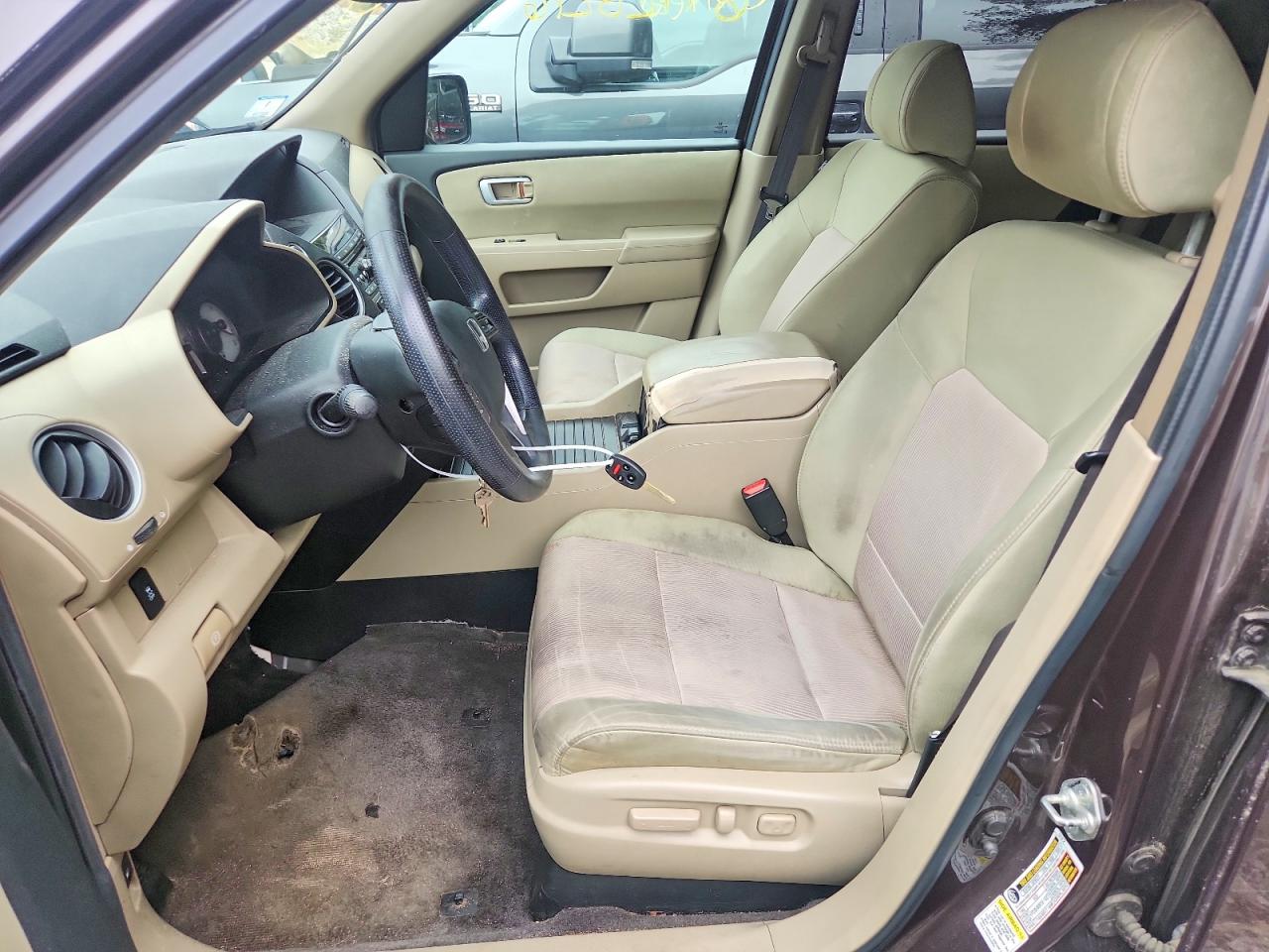 2013 Honda Pilot Ex Gray vin: 5FNYF4H42DB020354