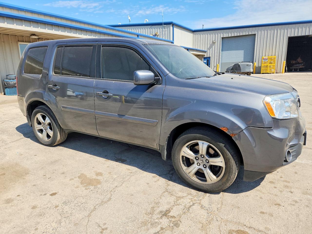 2013 Honda Pilot Ex Charcoal vin: 5FNYF4H42DB059817