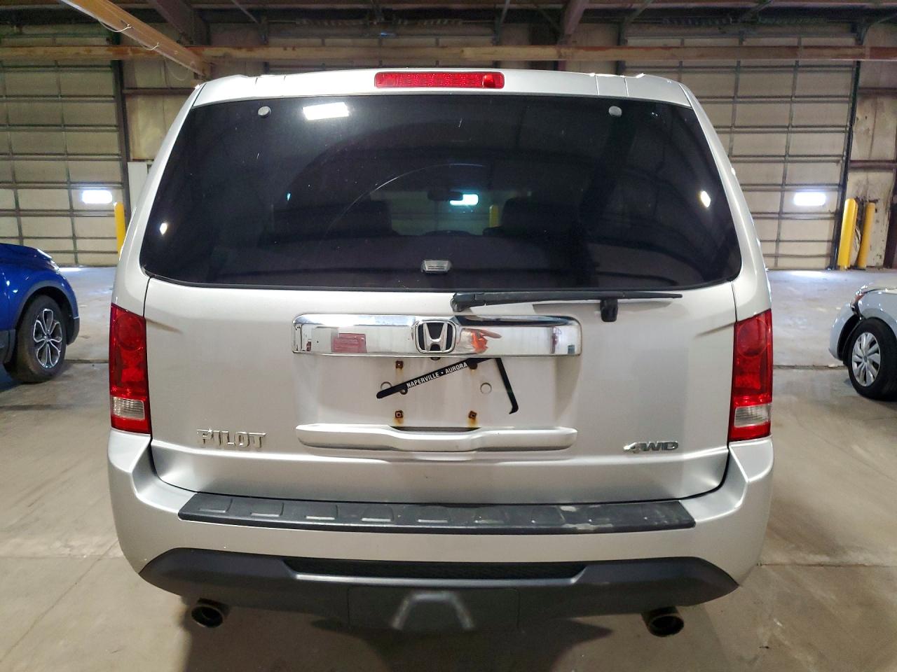 2015 Honda Pilot Ex Silver vin: 5FNYF4H42FB073137