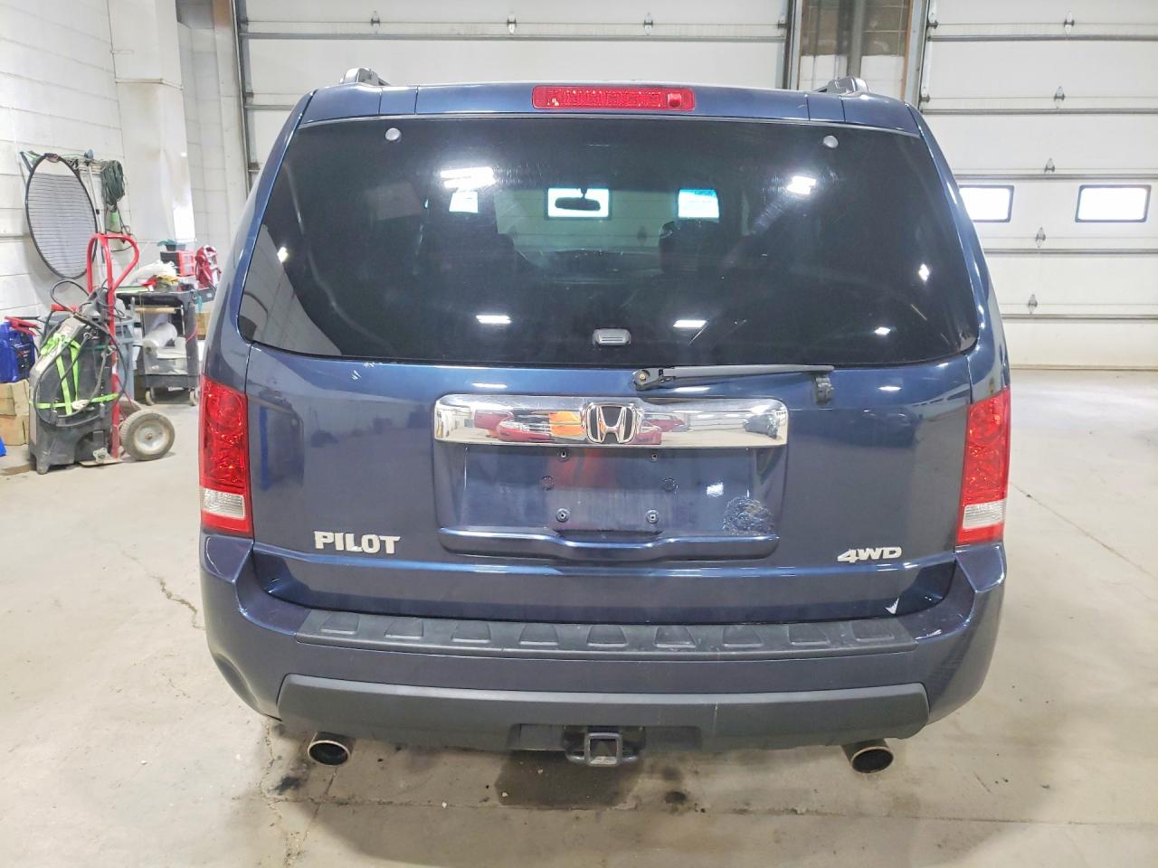2010 Honda Pilot Ex Blue vin: 5FNYF4H43AB008225