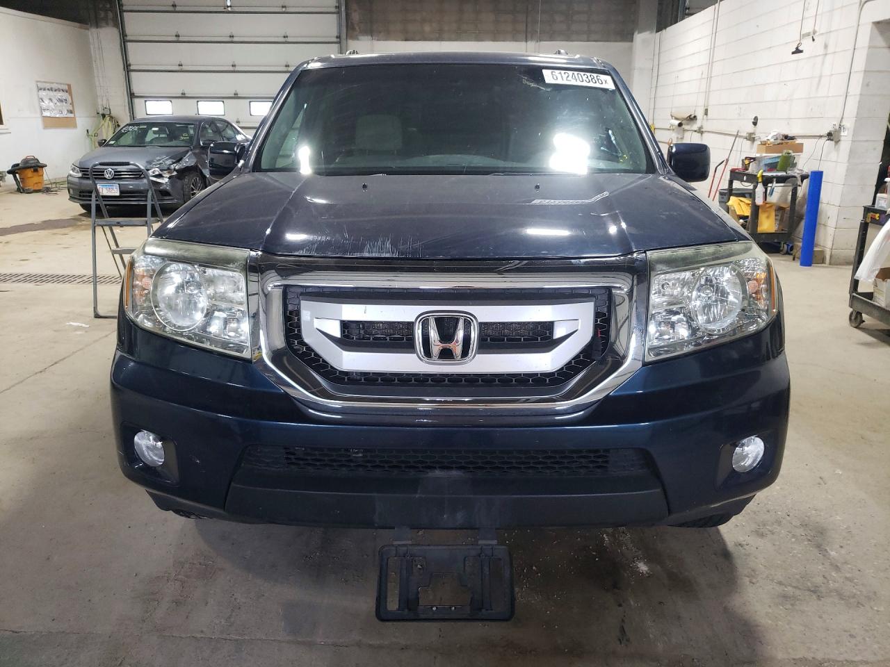 2010 Honda Pilot Ex Blue vin: 5FNYF4H43AB008225
