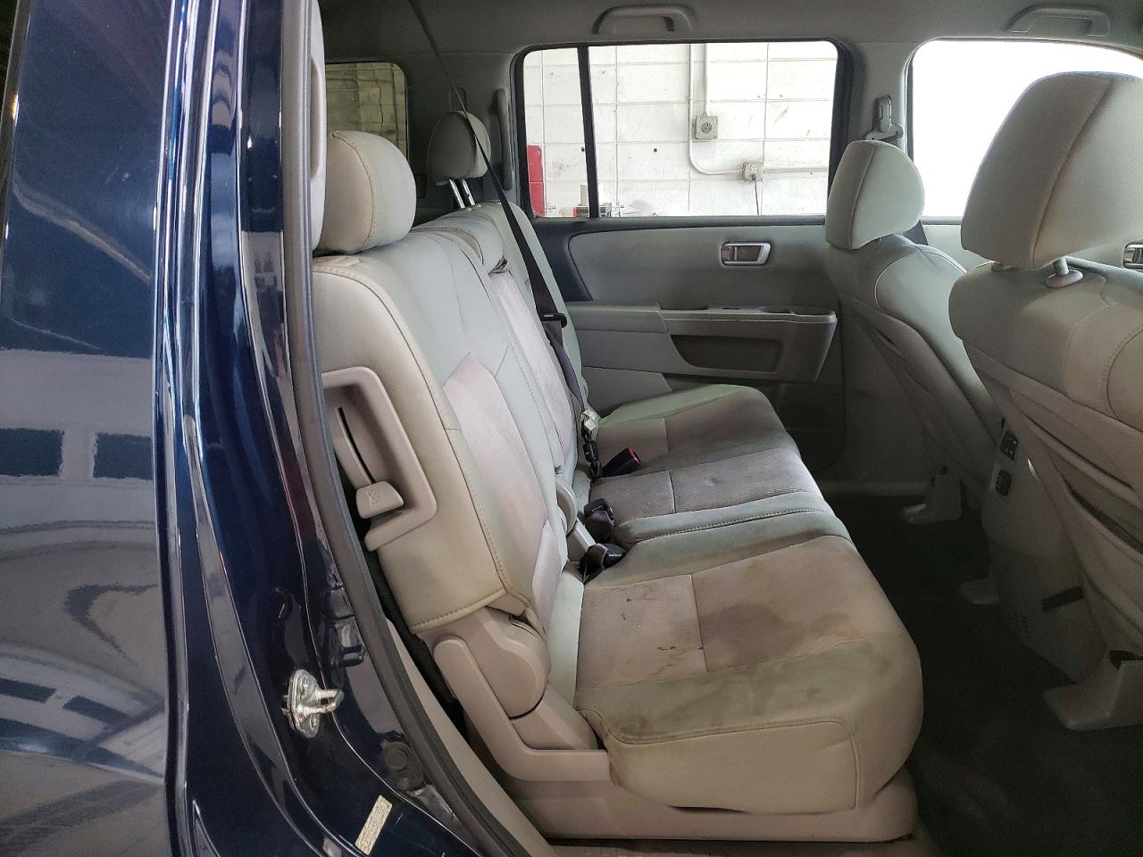 2010 Honda Pilot Ex Blue vin: 5FNYF4H43AB008225