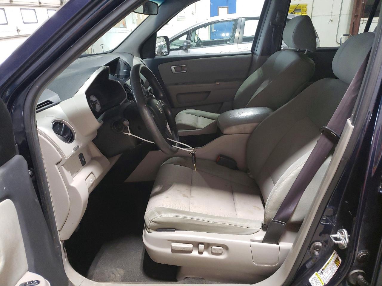 2010 Honda Pilot Ex Blue vin: 5FNYF4H43AB008225