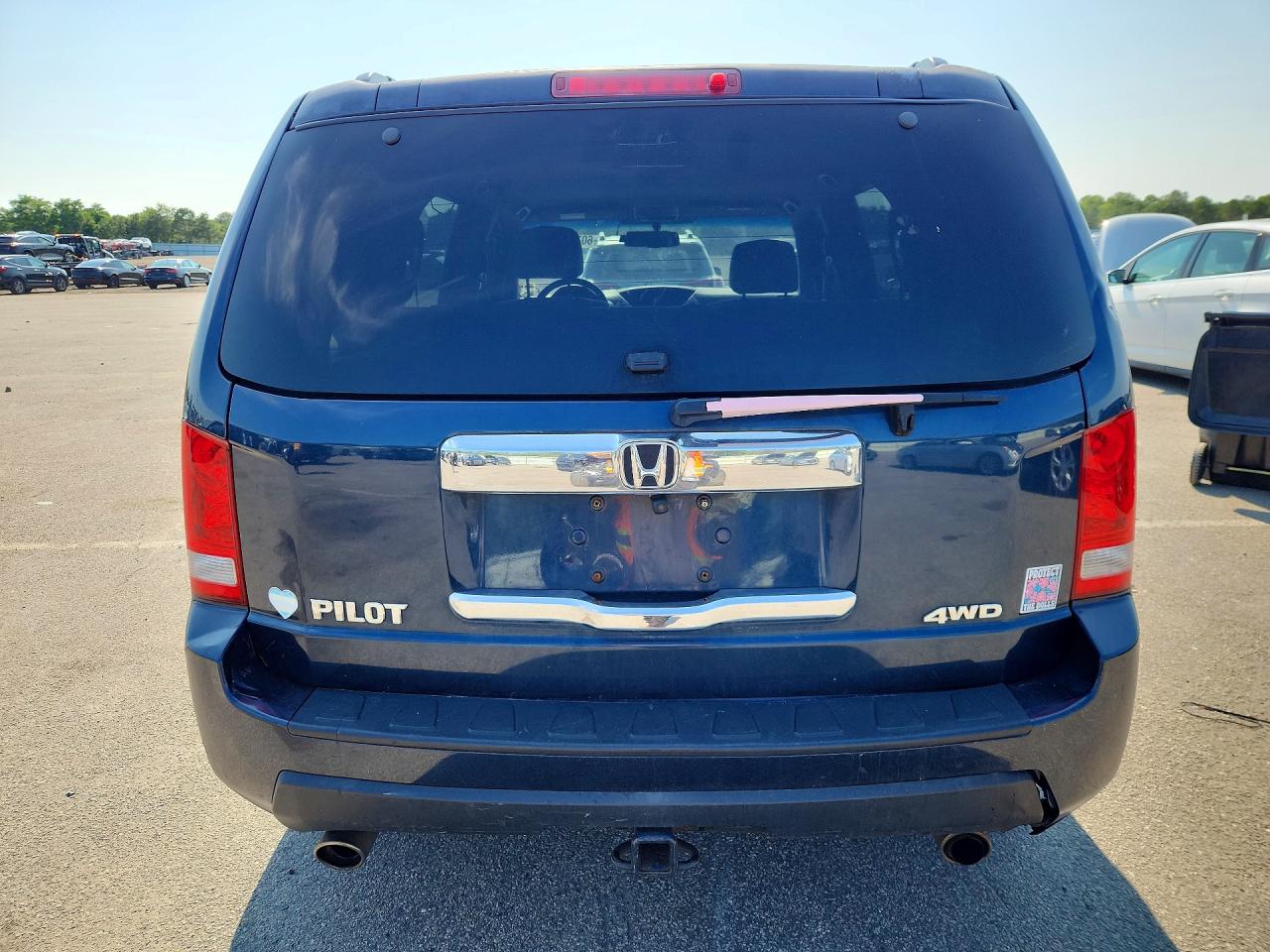 2010 Honda Pilot Ex Синий vin: 5FNYF4H43AB026921