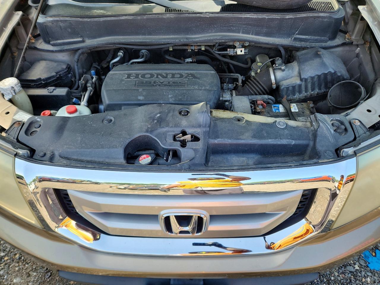 2011 Honda Pilot Ex Beige vin: 5FNYF4H43BB019260