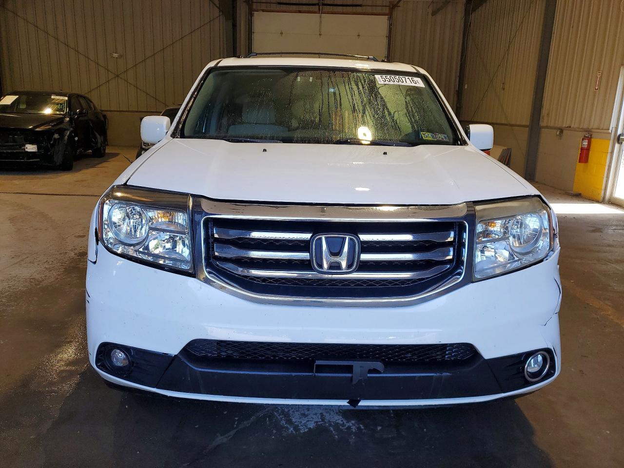 2012 Honda Pilot Ex White vin: 5FNYF4H43CB073319
