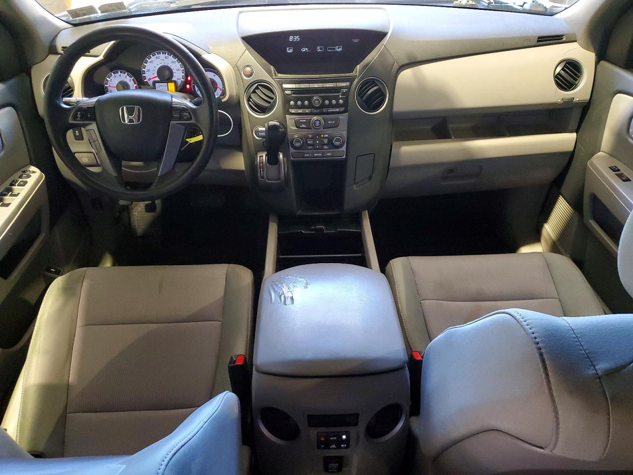 2012 Honda Pilot Ex White vin: 5FNYF4H43CB073319