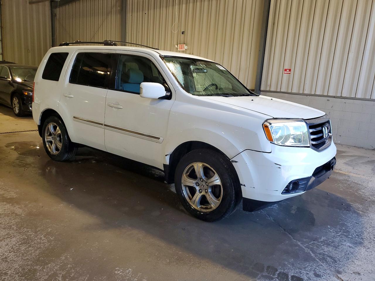 2012 Honda Pilot Ex White vin: 5FNYF4H43CB073319