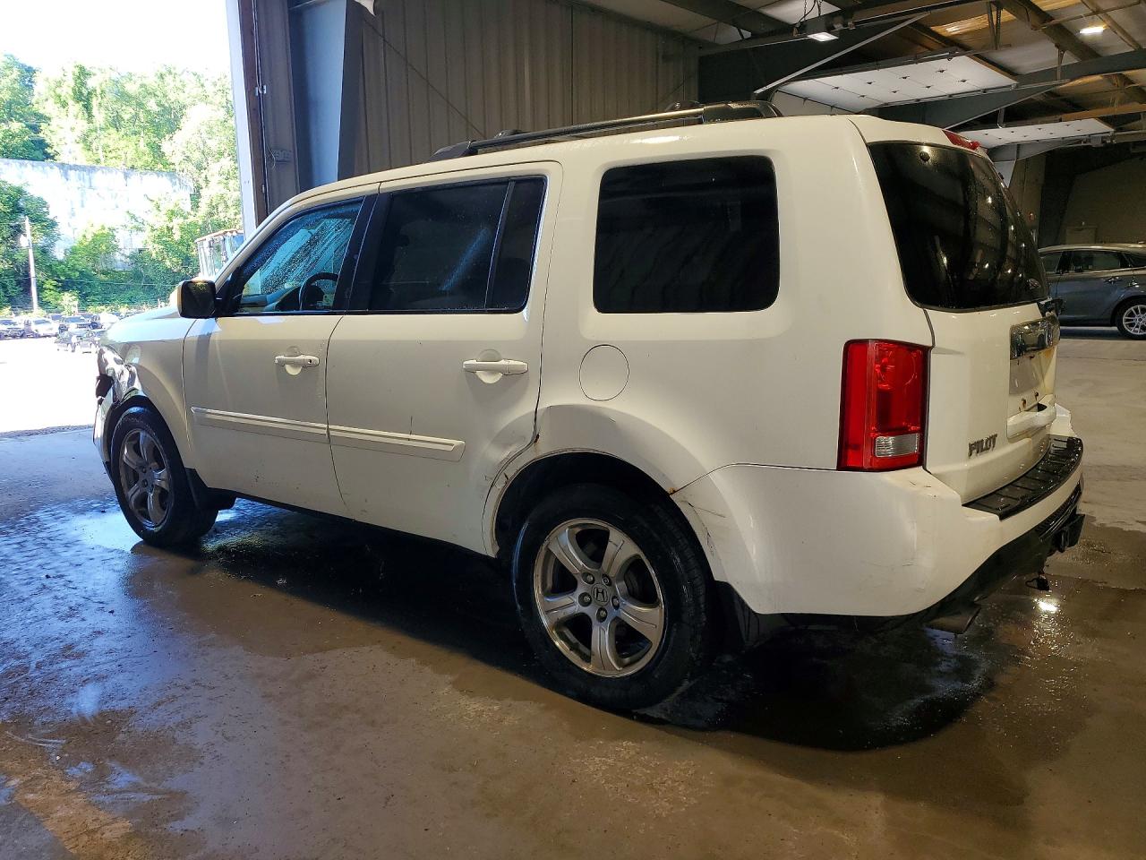2012 Honda Pilot Ex White vin: 5FNYF4H43CB073319