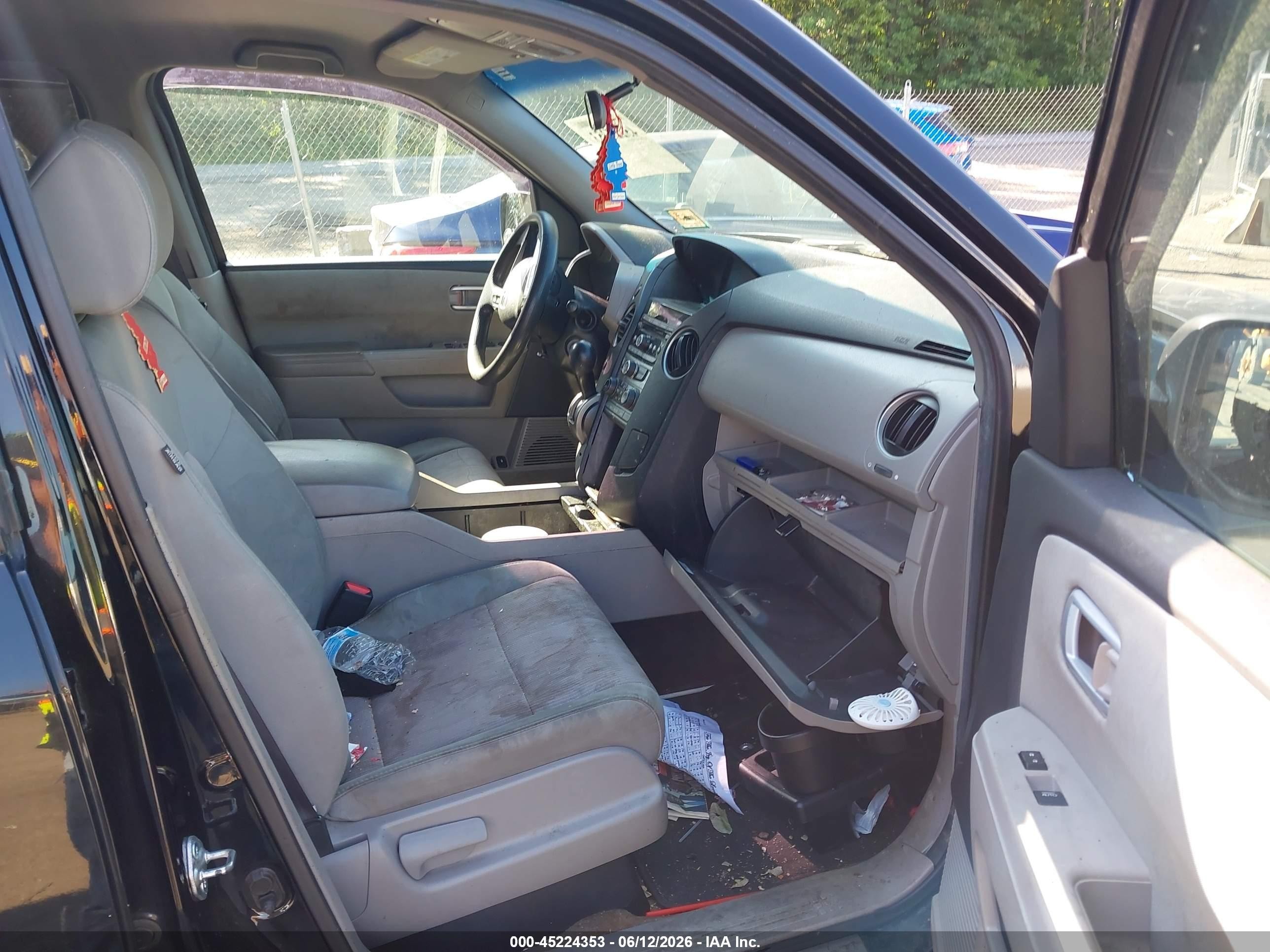 2013 Honda Pilot Ex Black vin: 5FNYF4H43DB045702