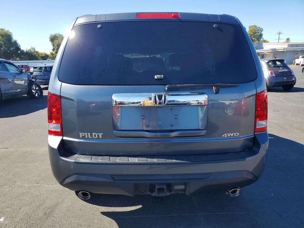 2013 Honda Pilot Ex Gray vin: 5FNYF4H43DB067473