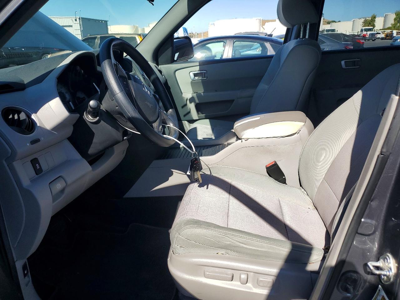 2013 Honda Pilot Ex Gray vin: 5FNYF4H43DB067473