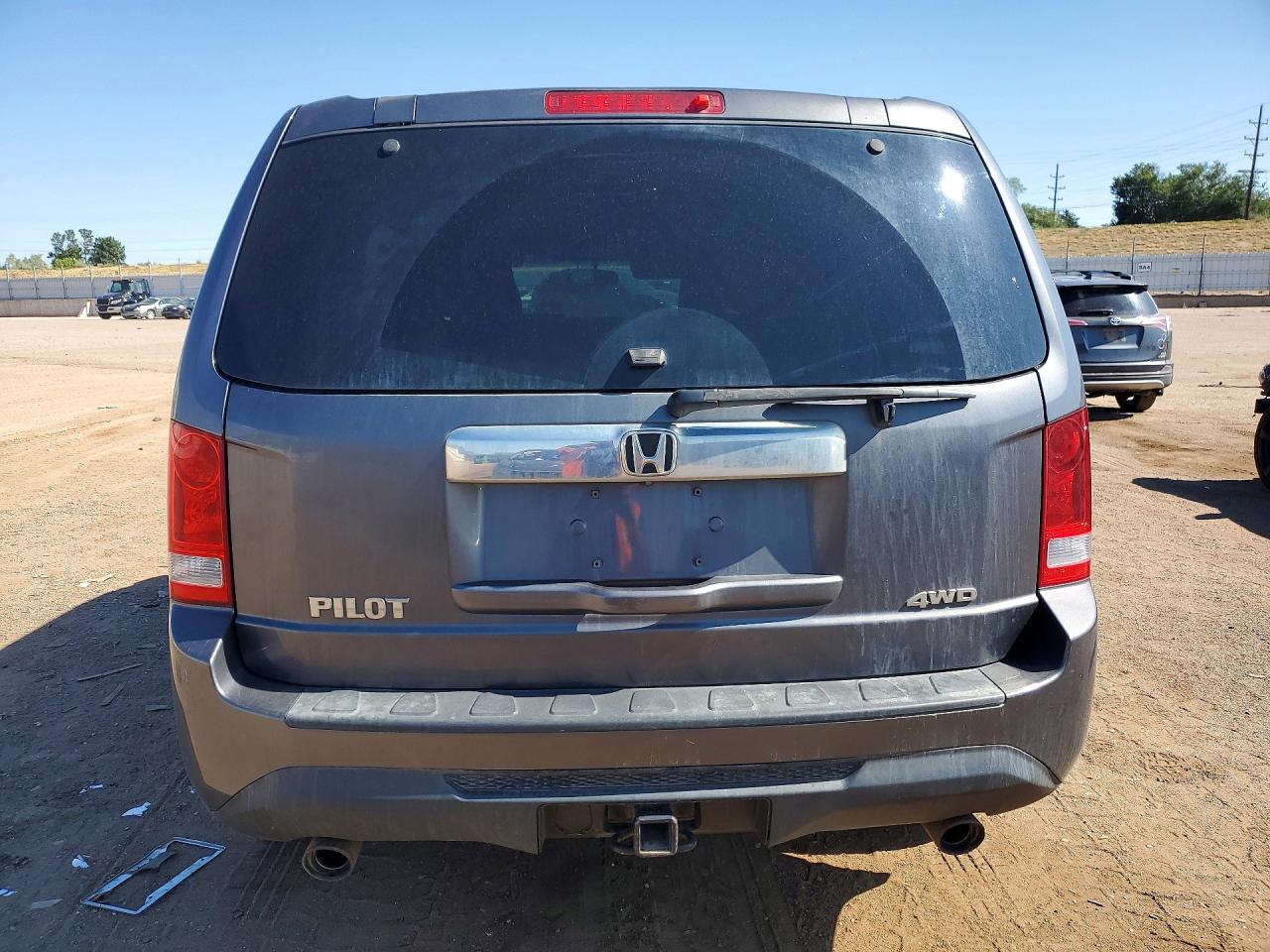 2014 Honda Pilot Ex Charcoal vin: 5FNYF4H43EB052599