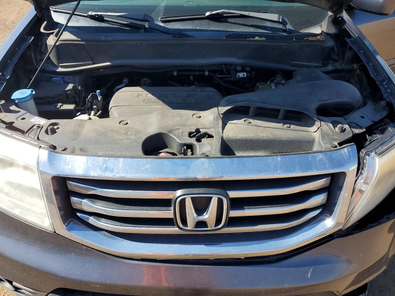 2014 Honda Pilot Ex Charcoal vin: 5FNYF4H43EB052599