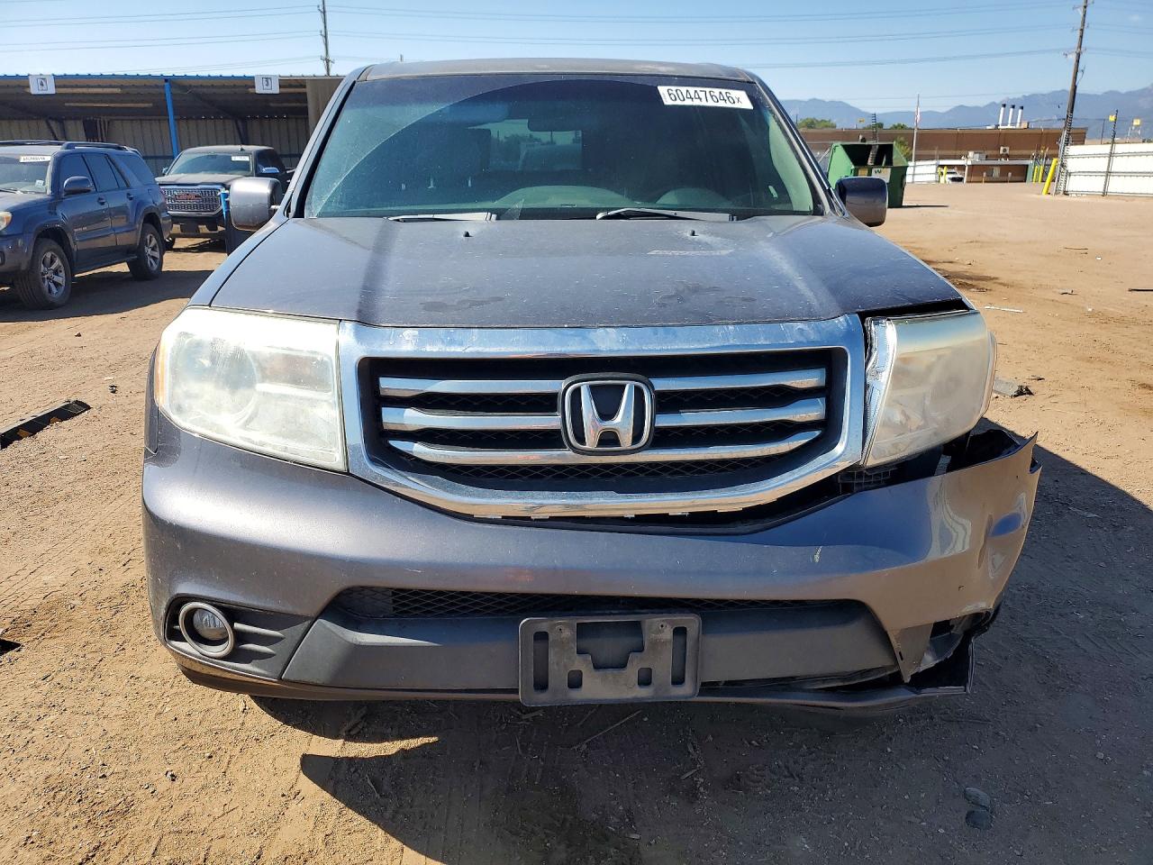 2014 Honda Pilot Ex Charcoal vin: 5FNYF4H43EB052599