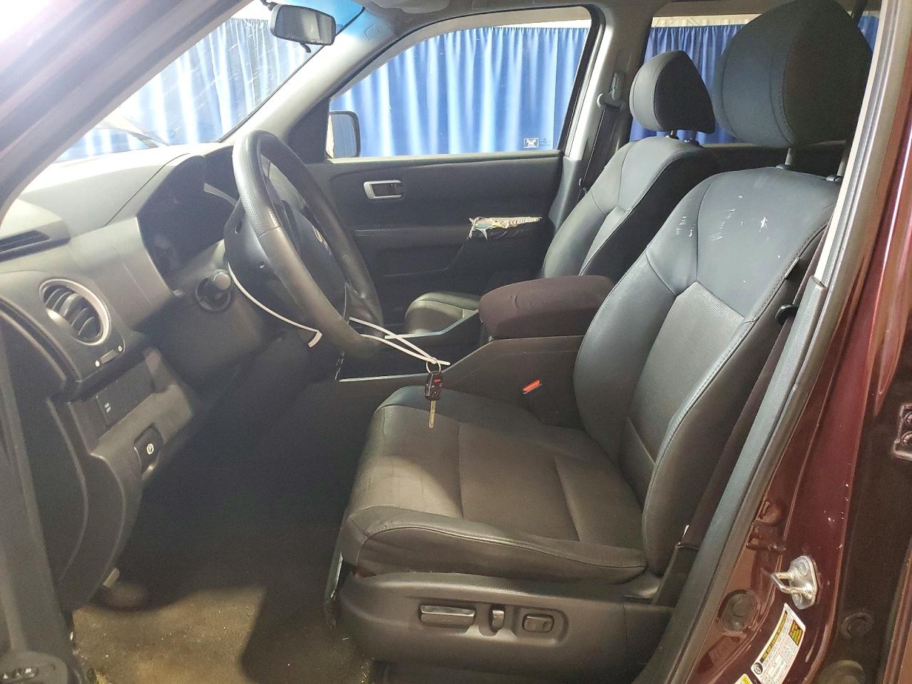 2010 Honda Pilot Ex Burgundy vin: 5FNYF4H44AB028015