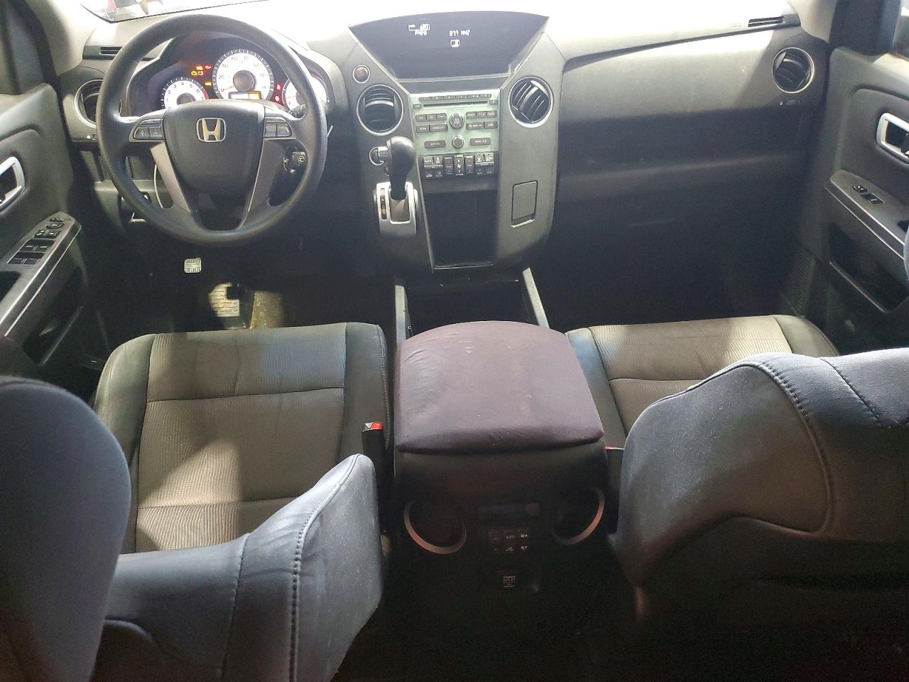 2010 Honda Pilot Ex Burgundy vin: 5FNYF4H44AB028015