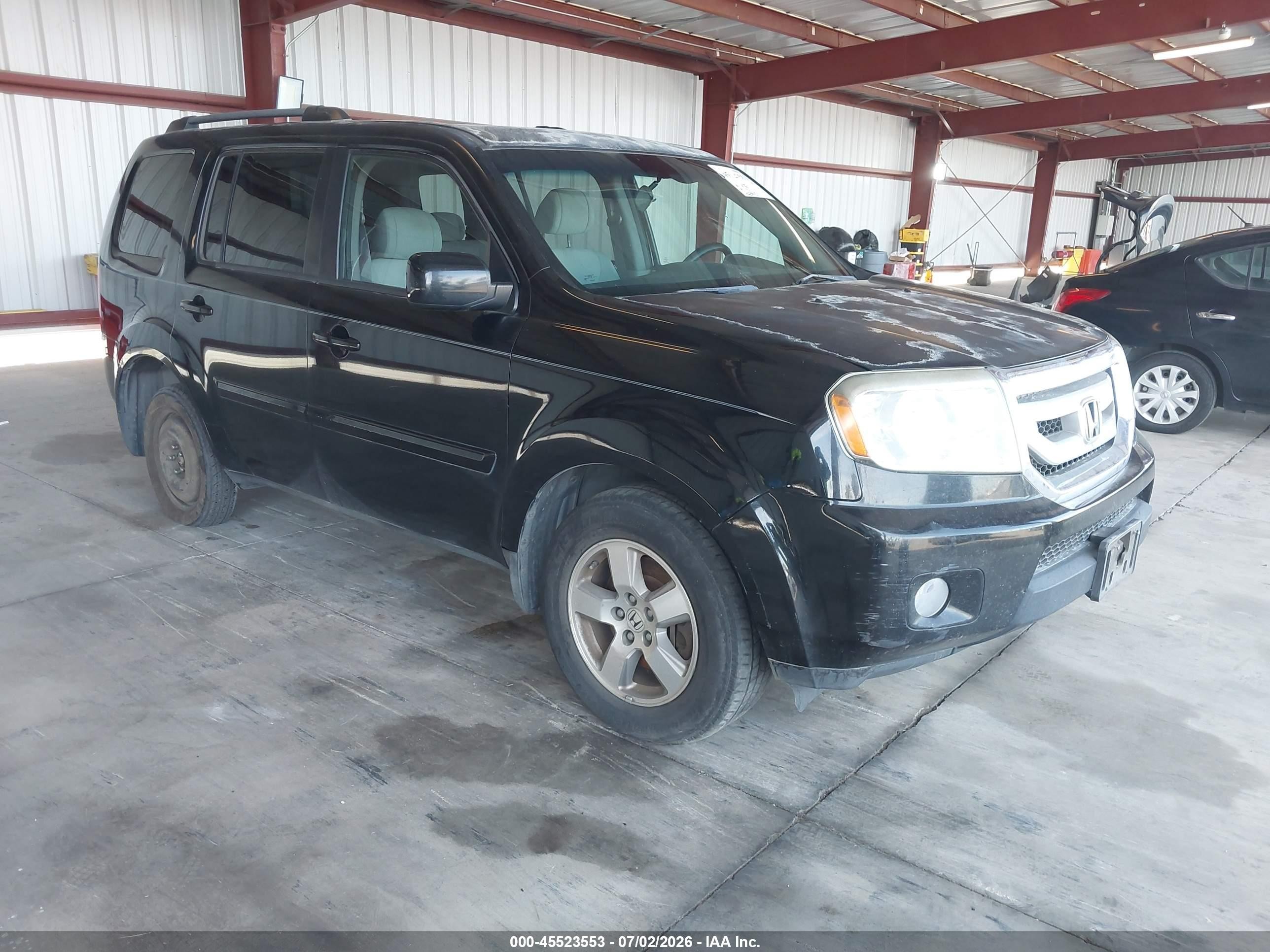2011 Honda Pilot Ex Black vin: 5FNYF4H44BB017470