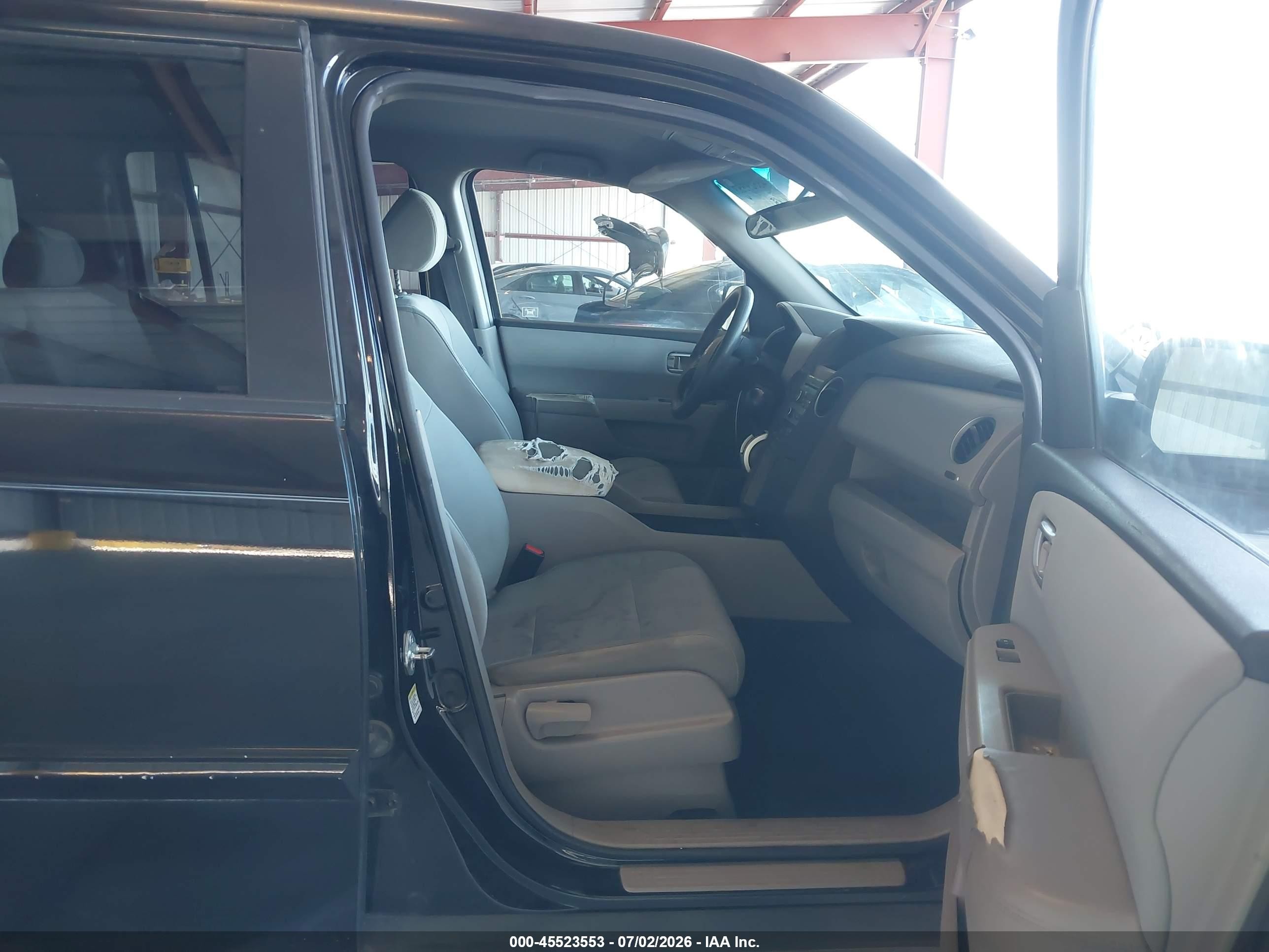 2011 Honda Pilot Ex Black vin: 5FNYF4H44BB017470