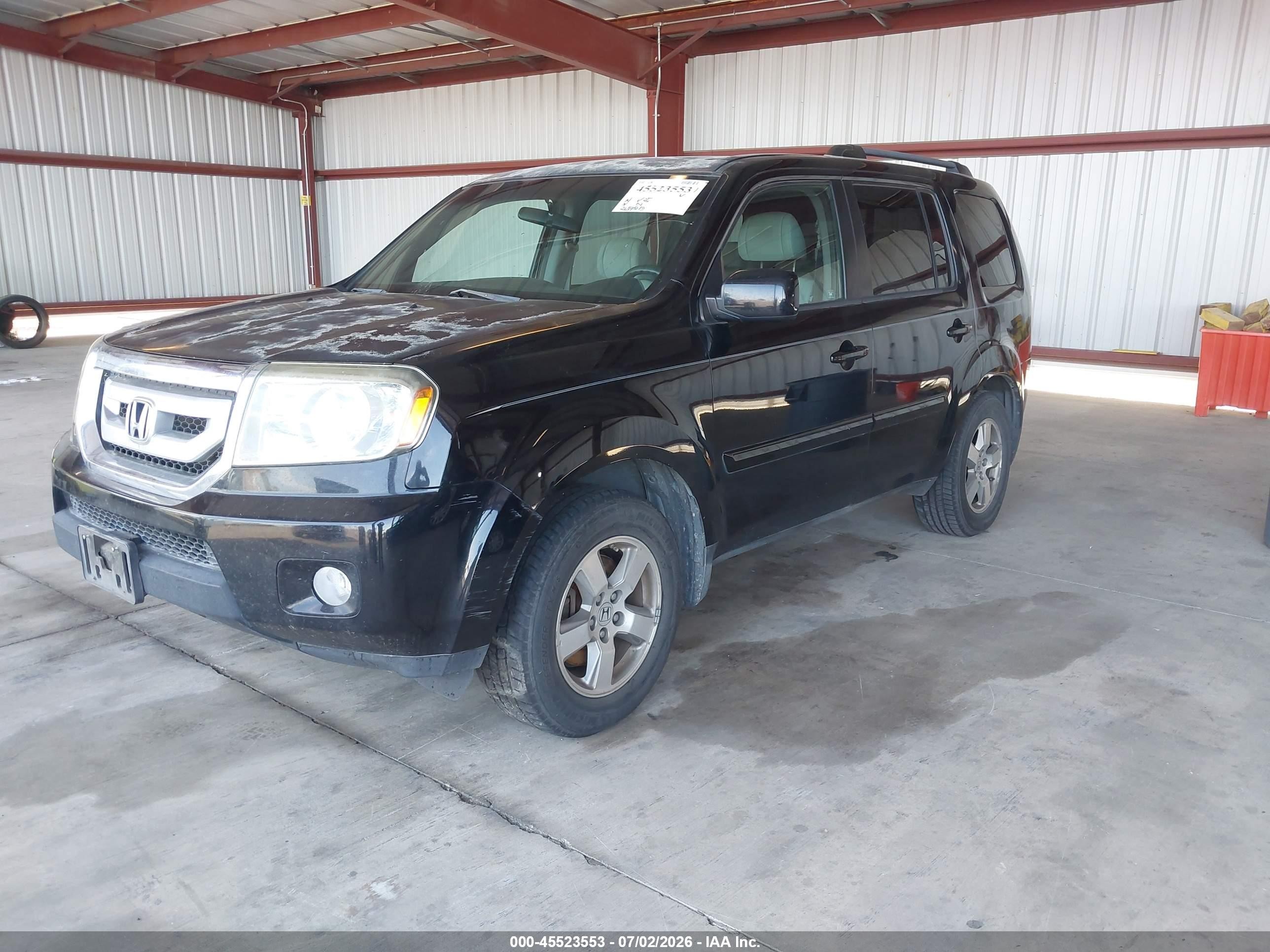 2011 Honda Pilot Ex Black vin: 5FNYF4H44BB017470