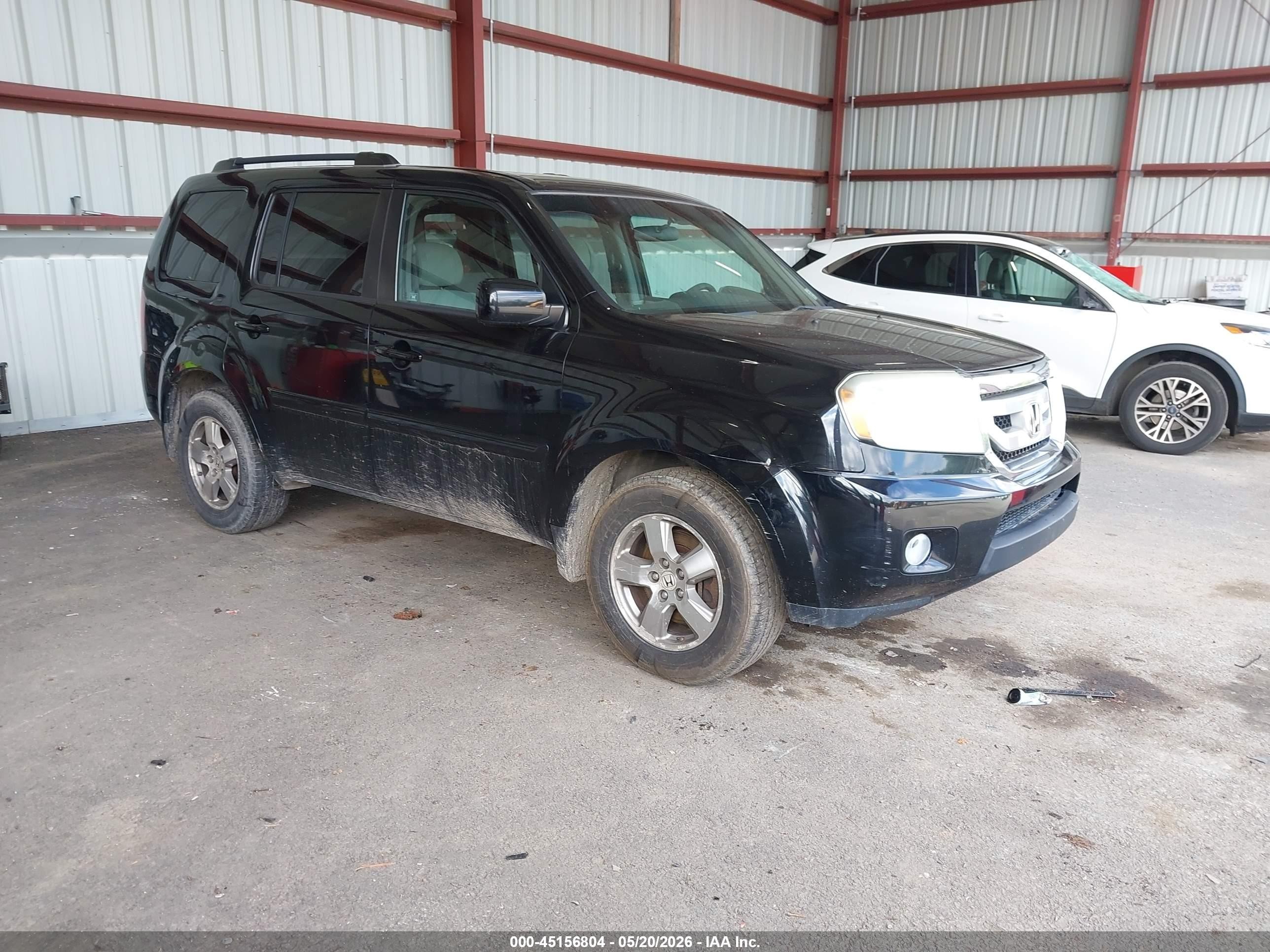 2011 Honda Pilot Ex Black vin: 5FNYF4H44BB072940