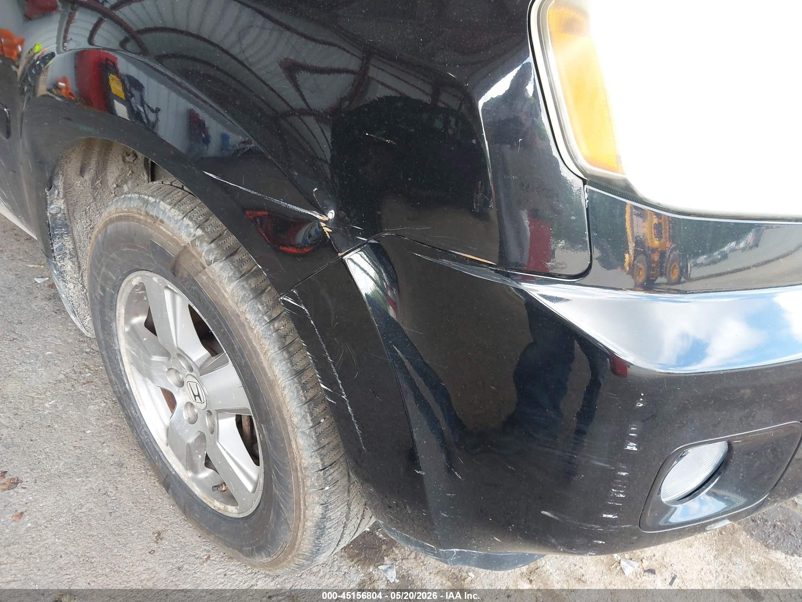 2011 Honda Pilot Ex Black vin: 5FNYF4H44BB072940