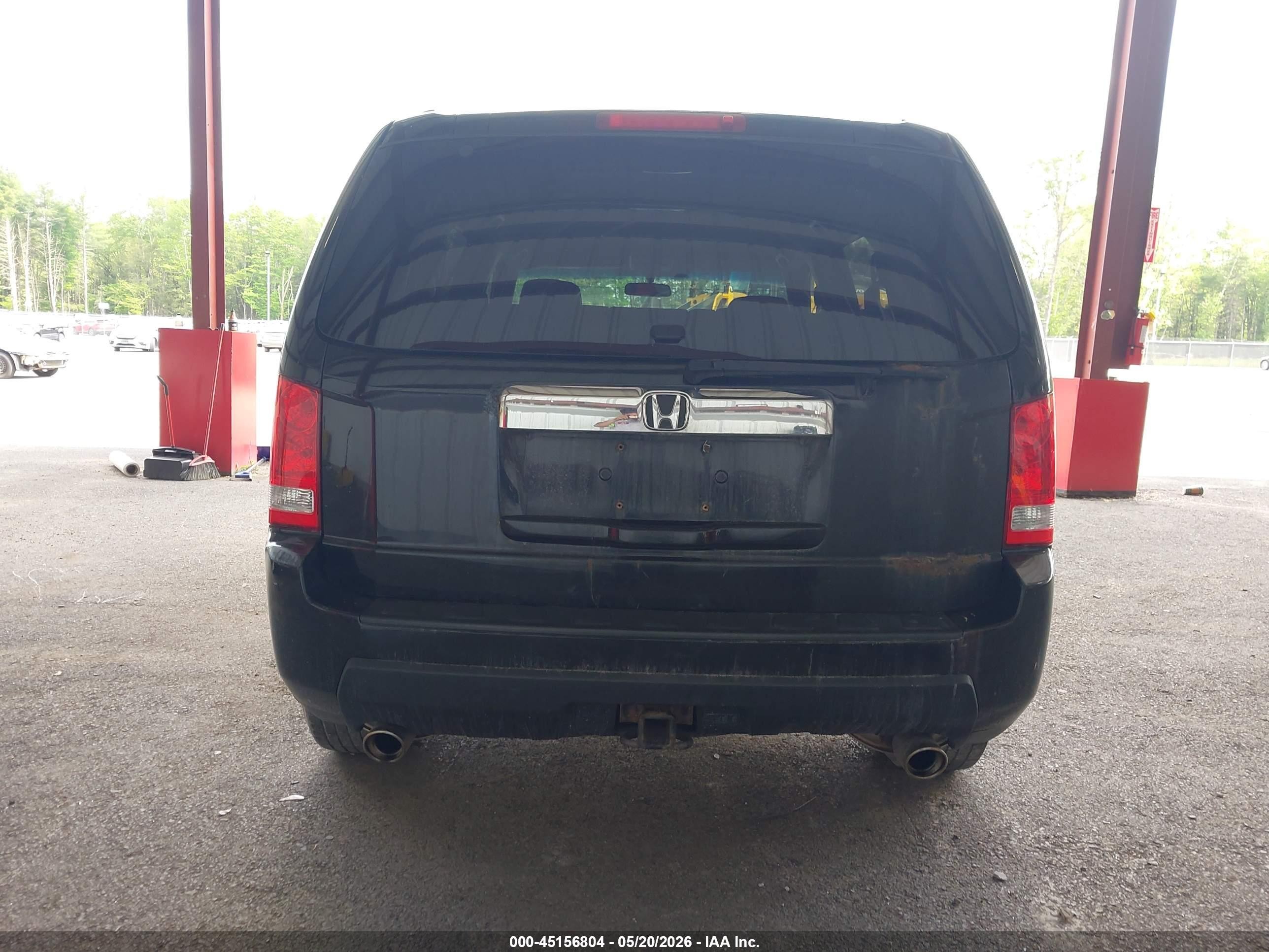 2011 Honda Pilot Ex Black vin: 5FNYF4H44BB072940