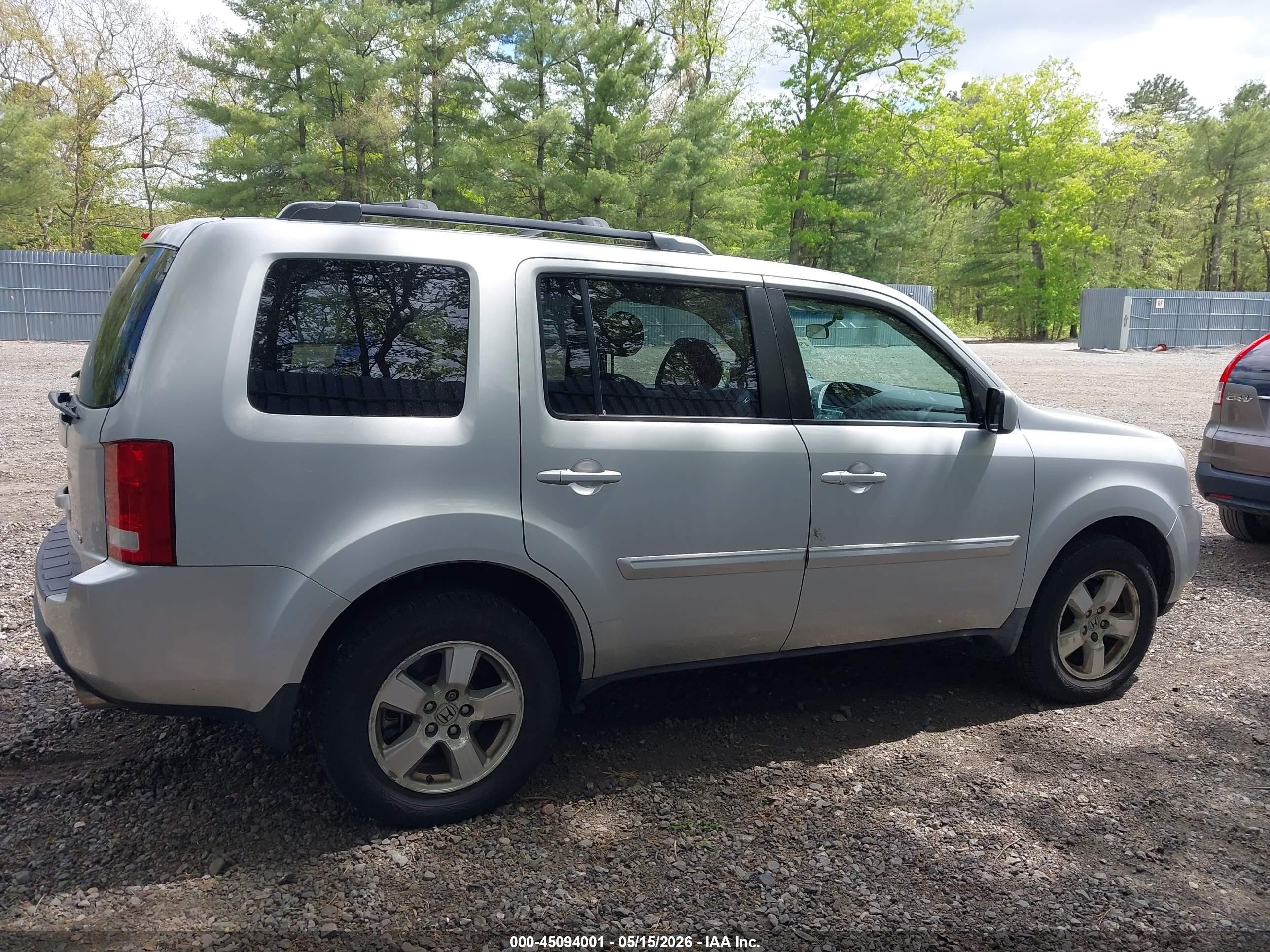 2011 Honda Pilot Ex Серебряный vin: 5FNYF4H44BB082870
