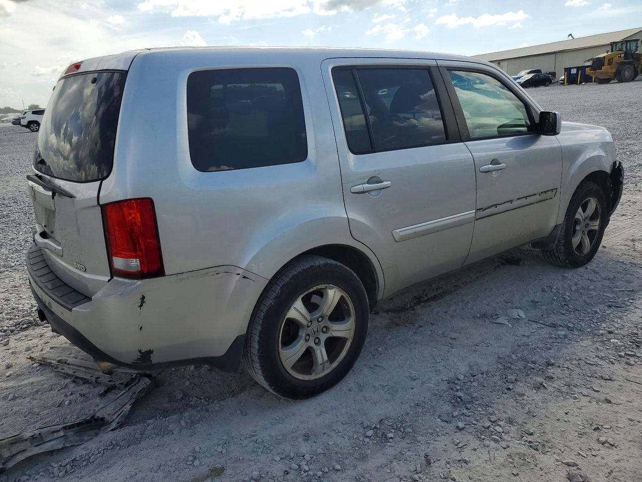 2012 Honda Pilot Ex Silver vin: 5FNYF4H44CB012786